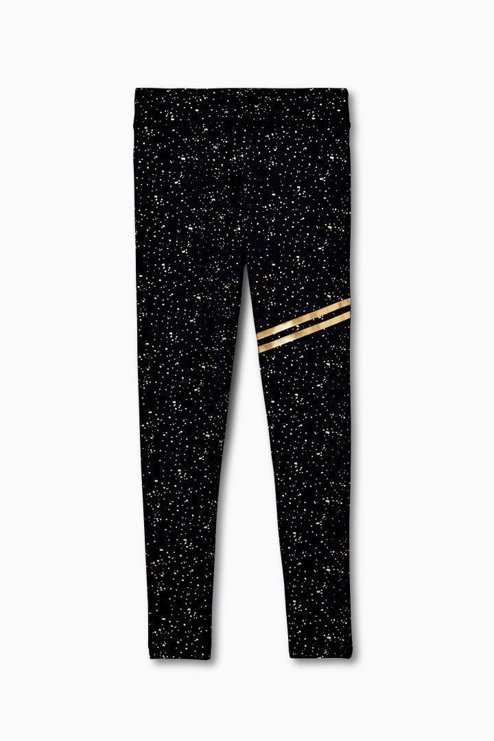 Rockets of Awesome Active Golden Leggings for Girls