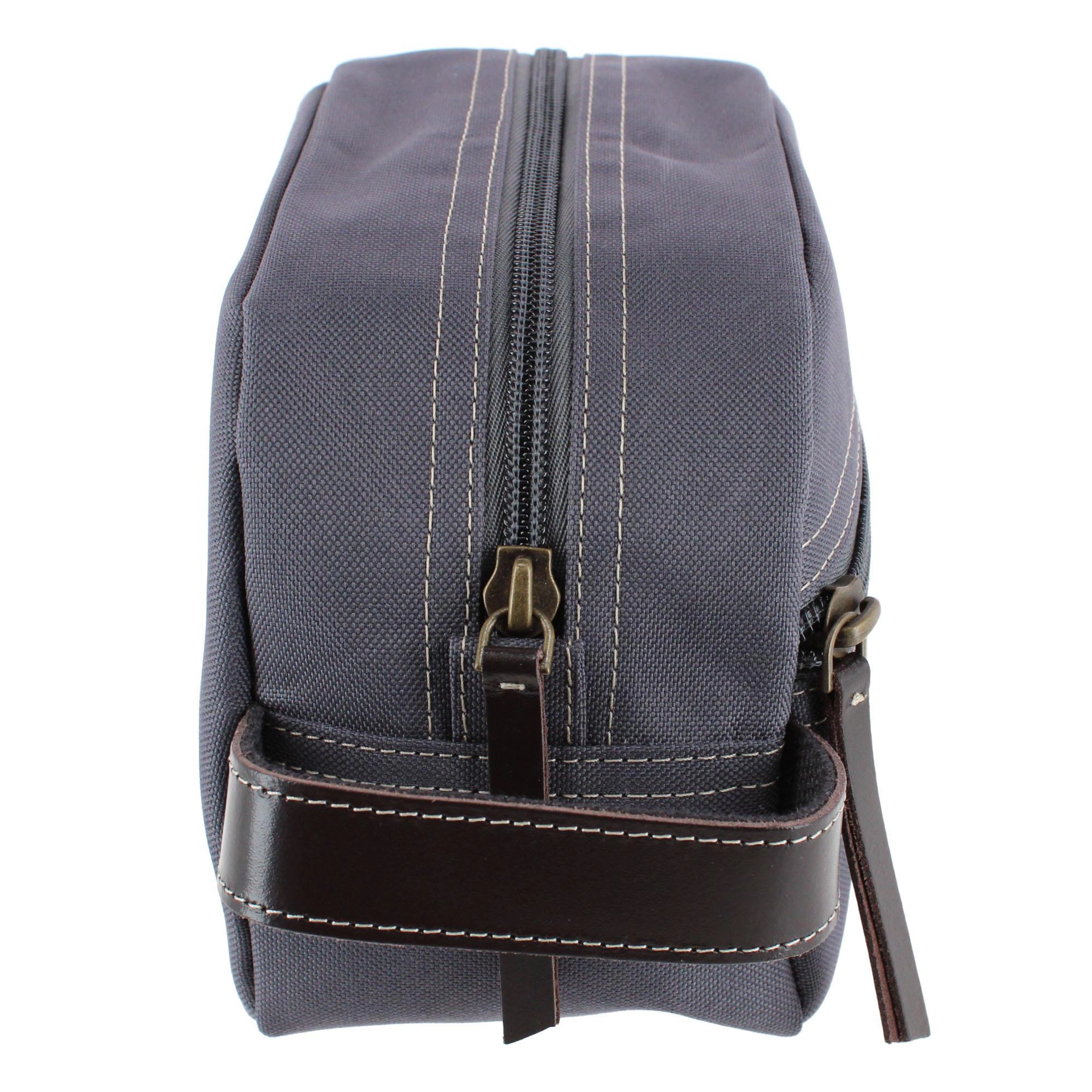 Timberland Men's Core Canvas Zippered Travel Kit