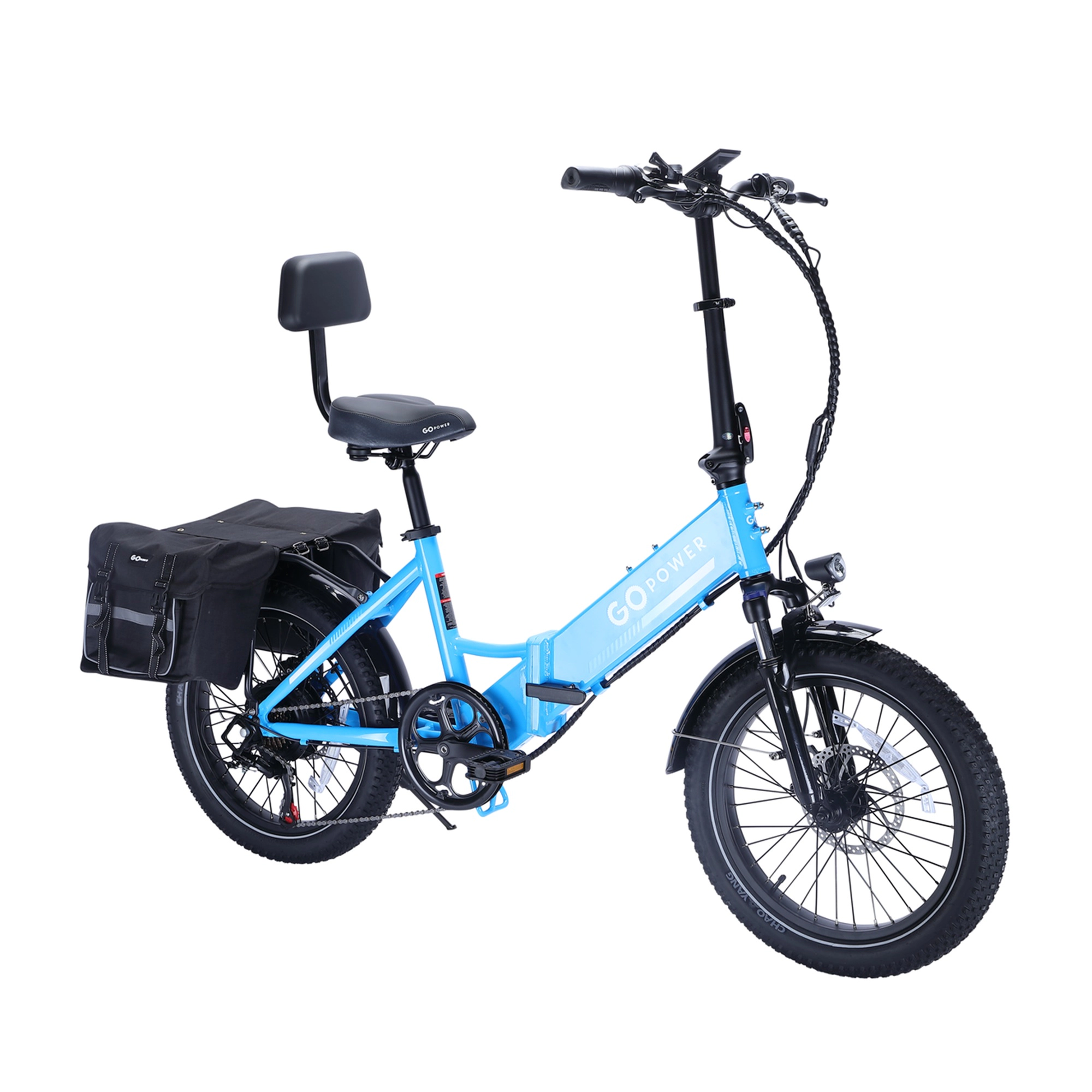 GoPowerBike GoCurv Folding Electric Bike 20MPH Max Speed & 750W Motor