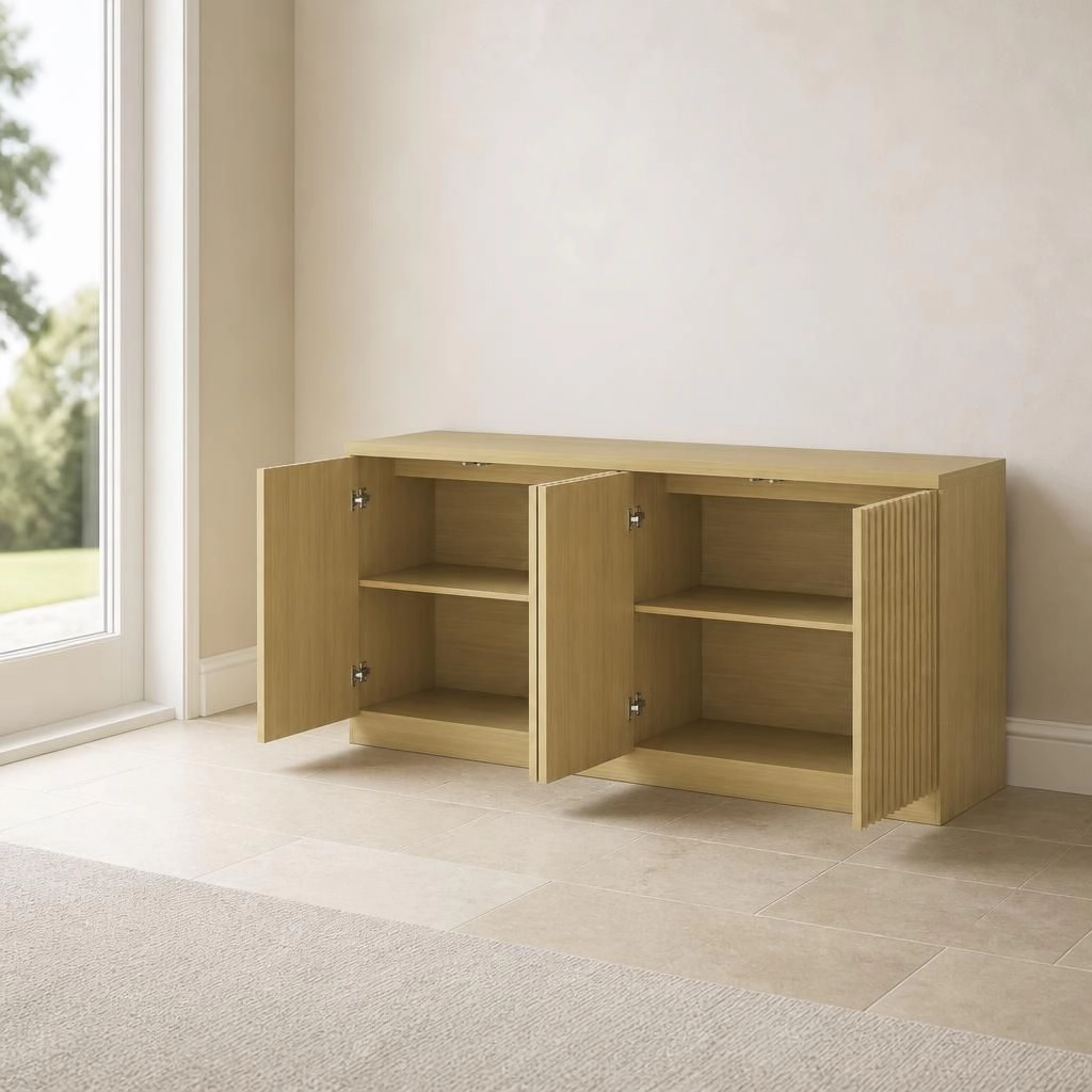 GOODSILO Functional Storage Sideboard Buffet Console
