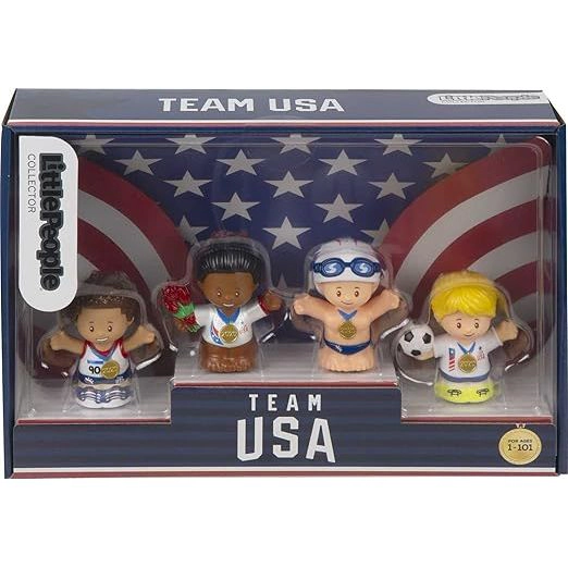 Fisher-Price Little People Team USA Classic Figure Set