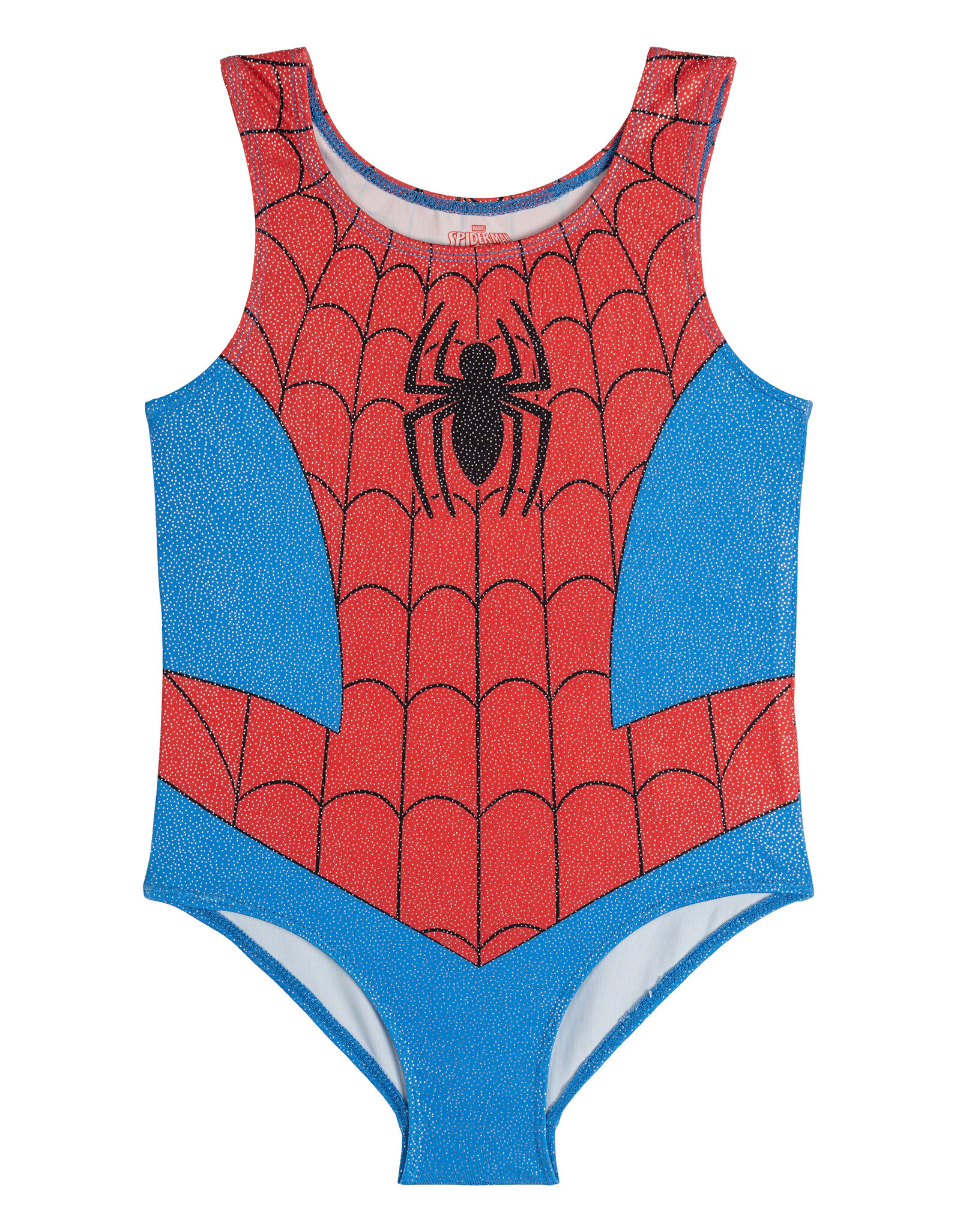 Marvel Spider-Man Girls' Gymnastics Leotard and Bike Shorts Set