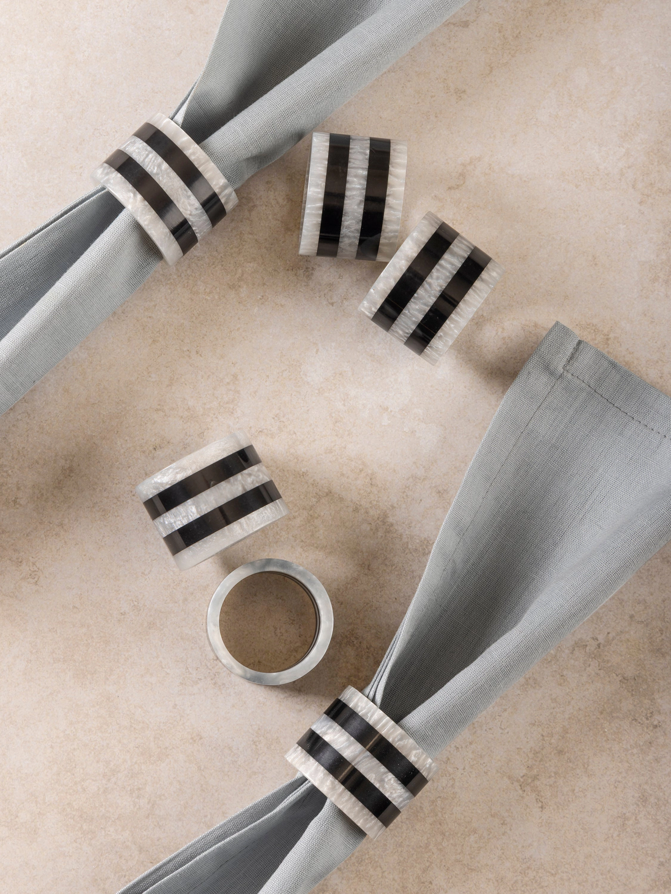 GAURI KOHLI Panama Napkin Rings