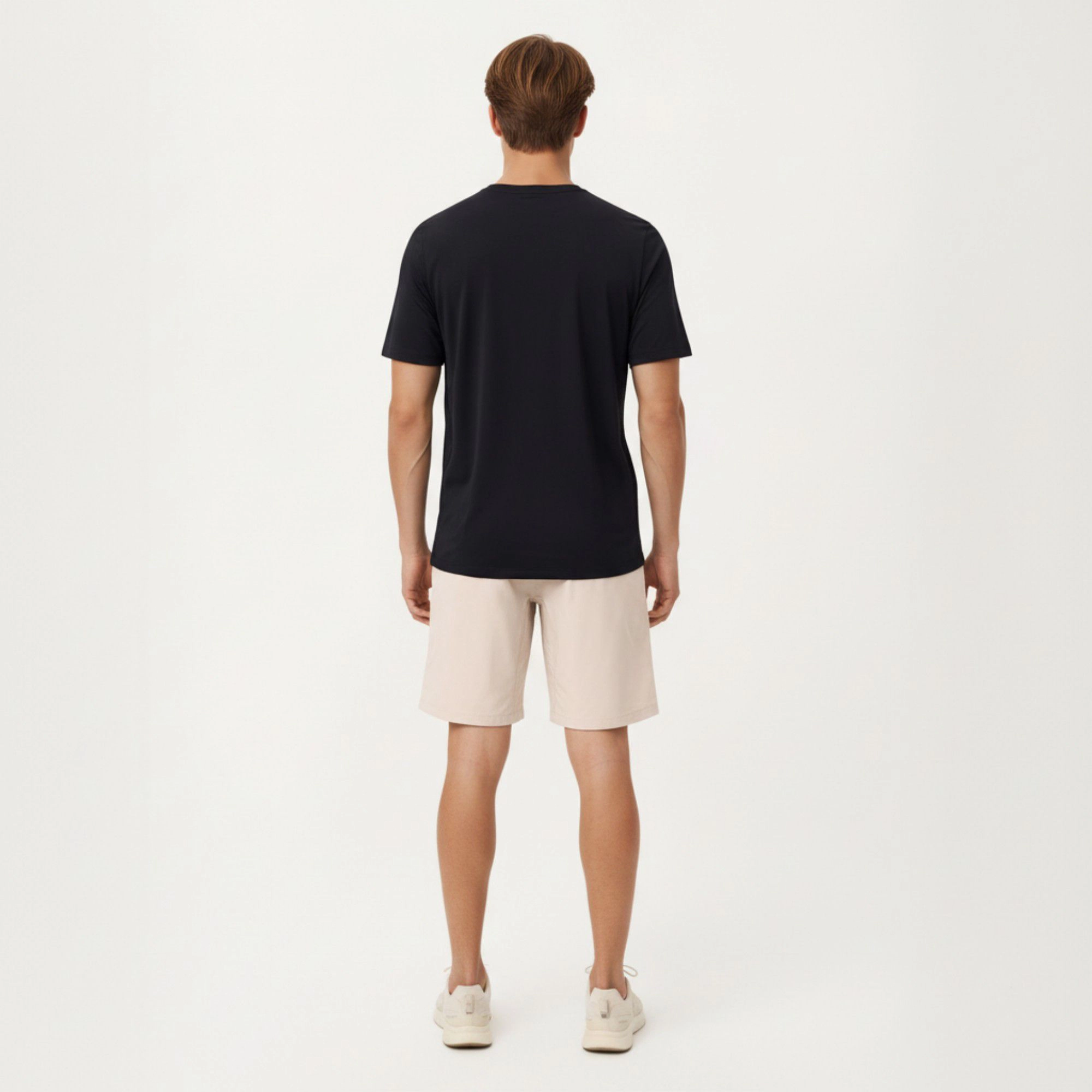 Anna-Kaci Men's Short Sleeve Crew Neck Performance T-Shirt with Lightweight Stretch Fabric