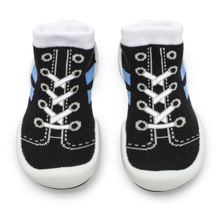 Komuello Toddler Girl Boy First Walk Sock Shoes Runner