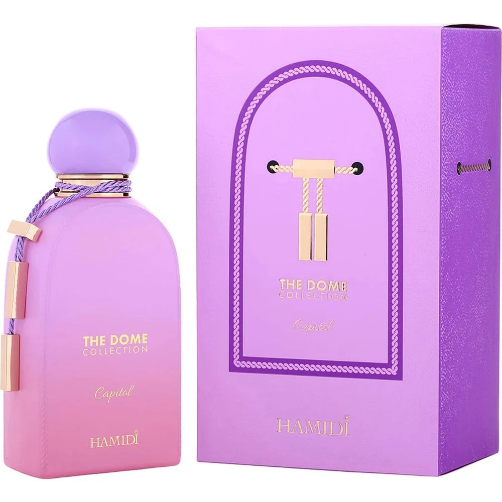 Hamidi The Dom Capital Eau de Parfum for Women - Floral Fruity Praline Musk, 3.4 oz Spray