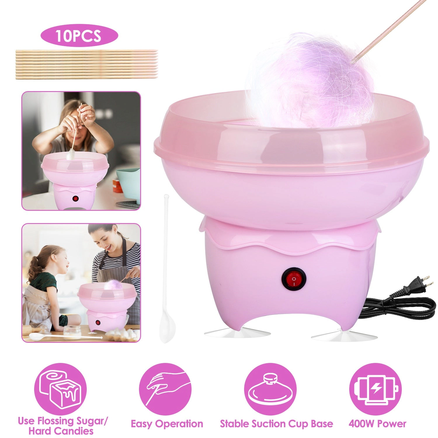 GBruno Electric Cotton Candy Maker Machine