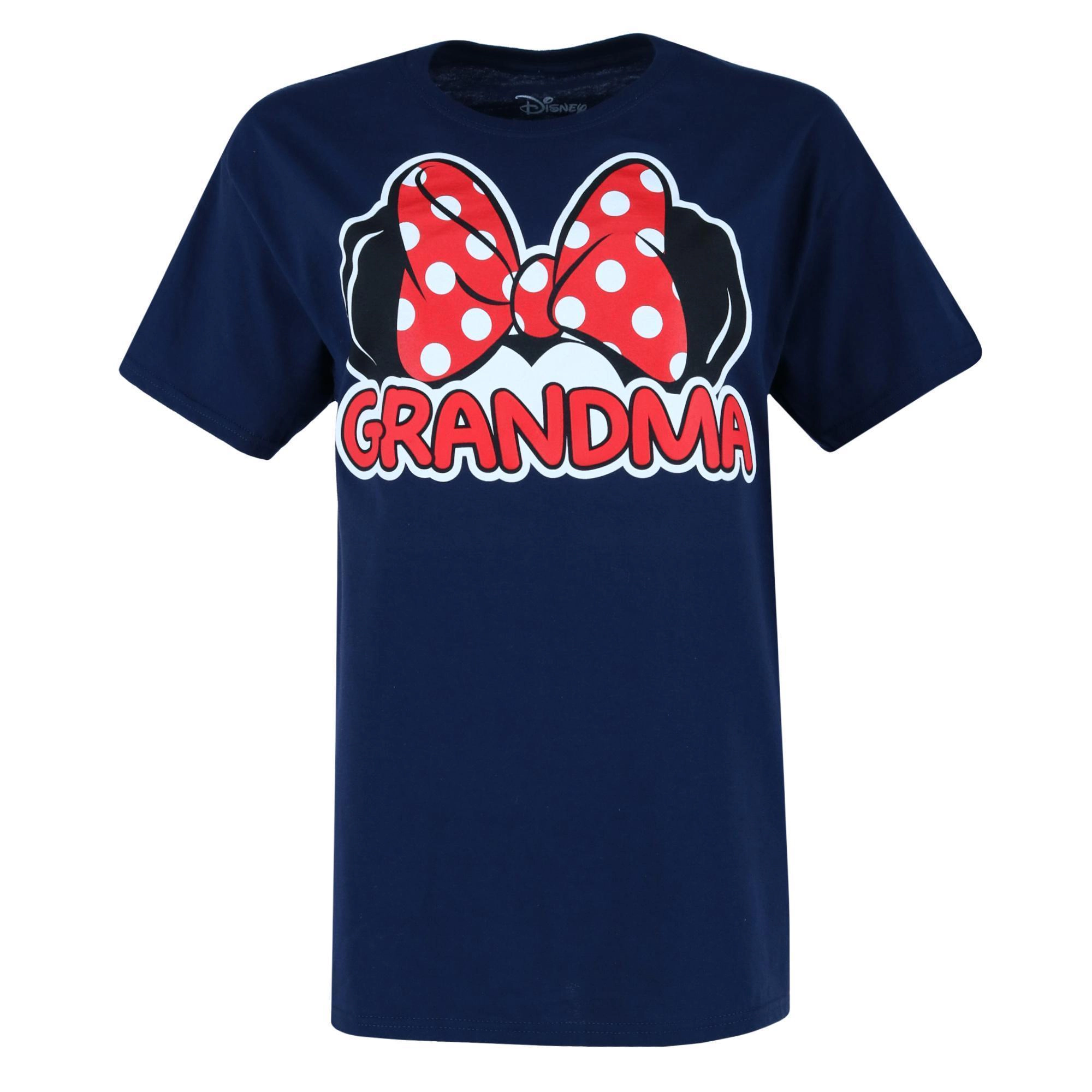 Jerry Leigh Women's Disney Minnie Mouse Grandma Family T-Shirt