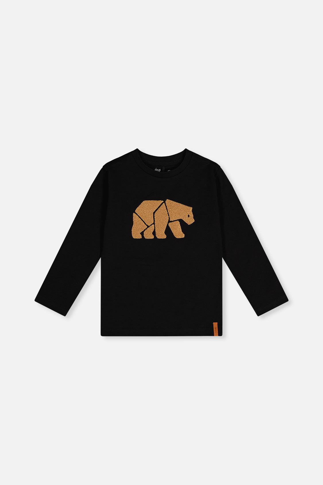 Deux par Boys Bear Graphic Organic Cotton Jersey T-Shirt