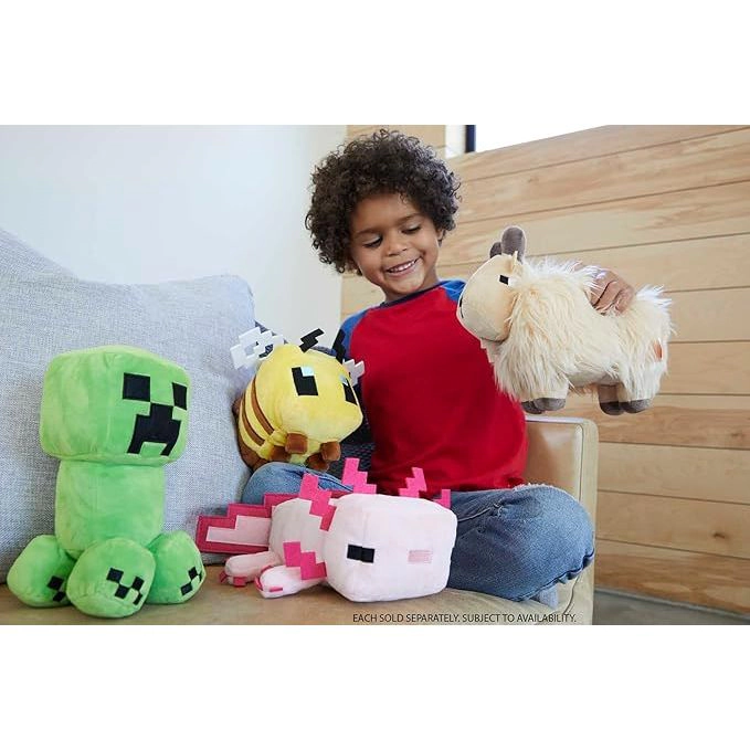 Mattel Minecraft Bee Plush - 8-inch Collectible Toy