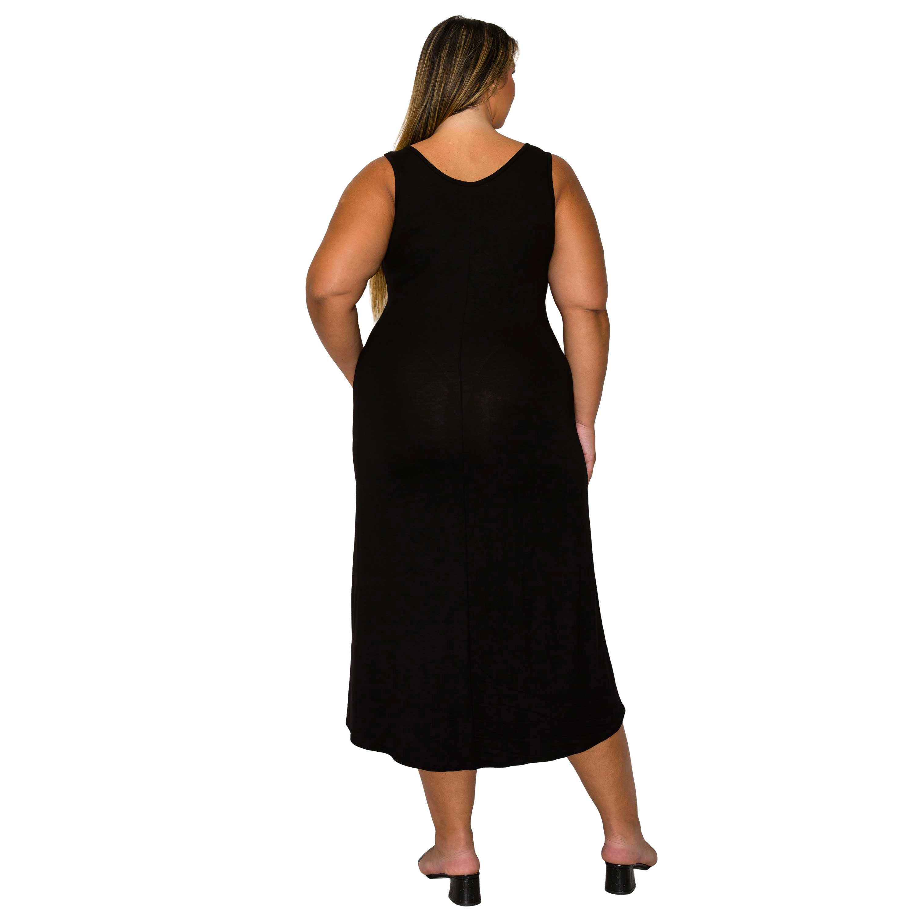 L I V D Women's Plus Mellie Tank Dress