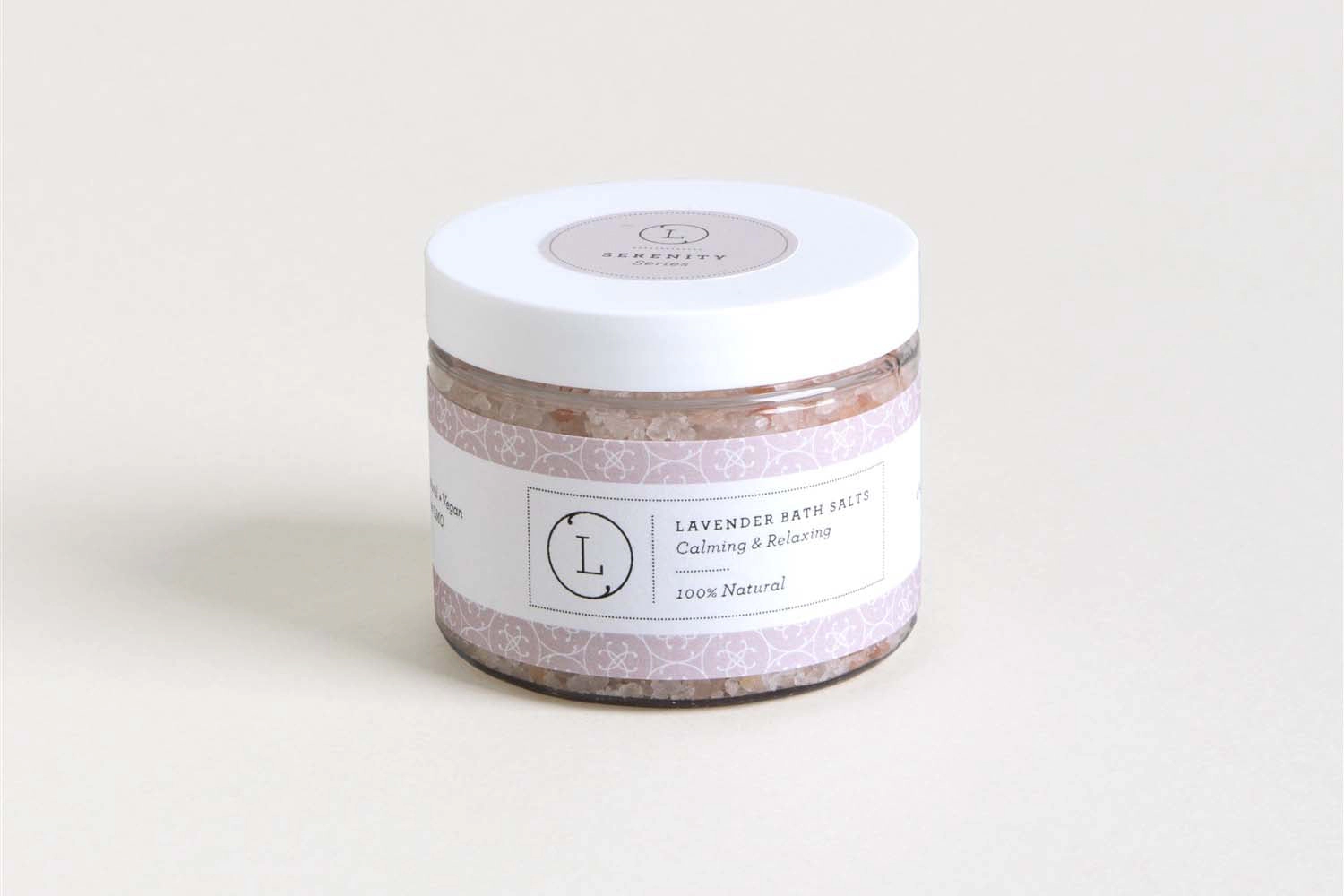 Lizush Lavender Natural Bath Salt Soak - 9 oz