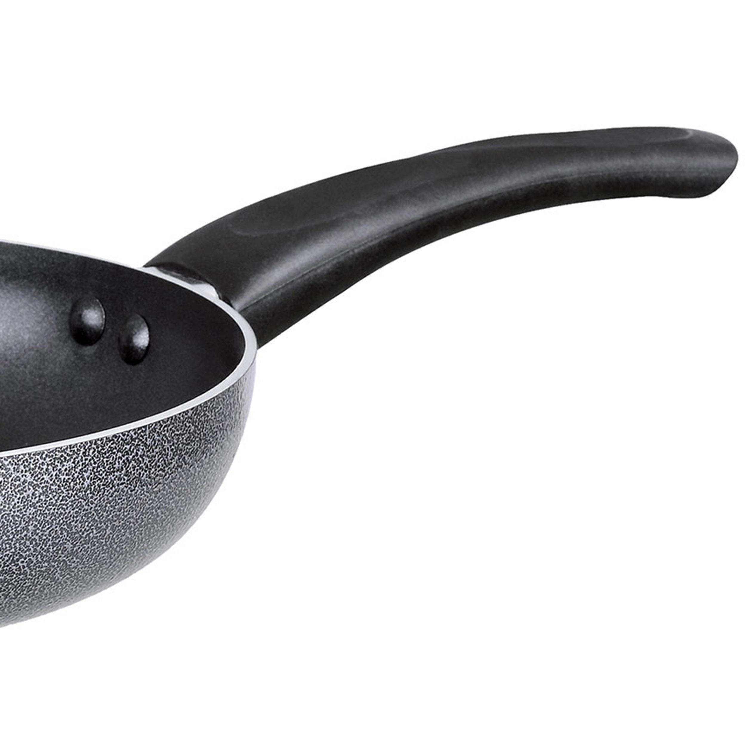 Brentwood Wok Aluminum Non-Stick 9.5" Gray