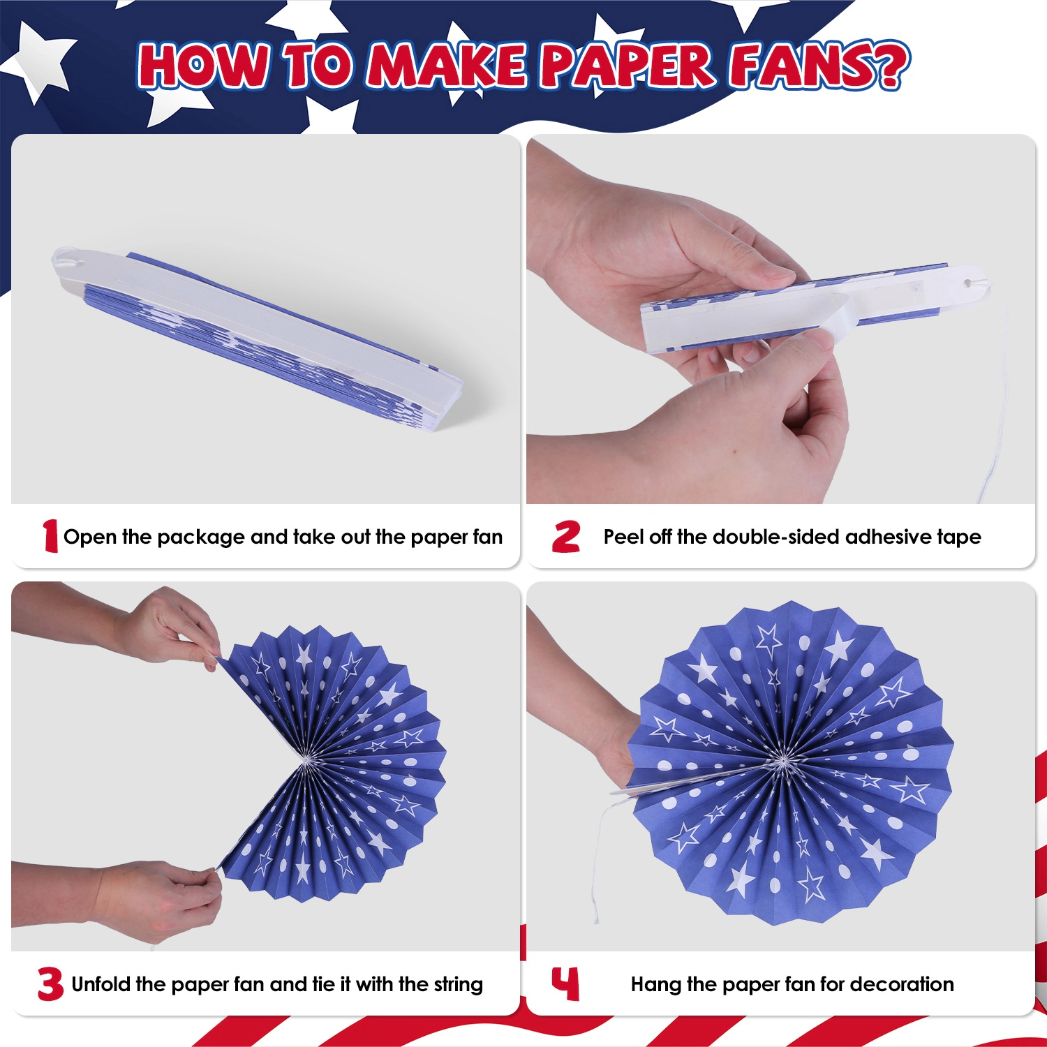 GBruno Patriotic 4th Of July Decoration Set