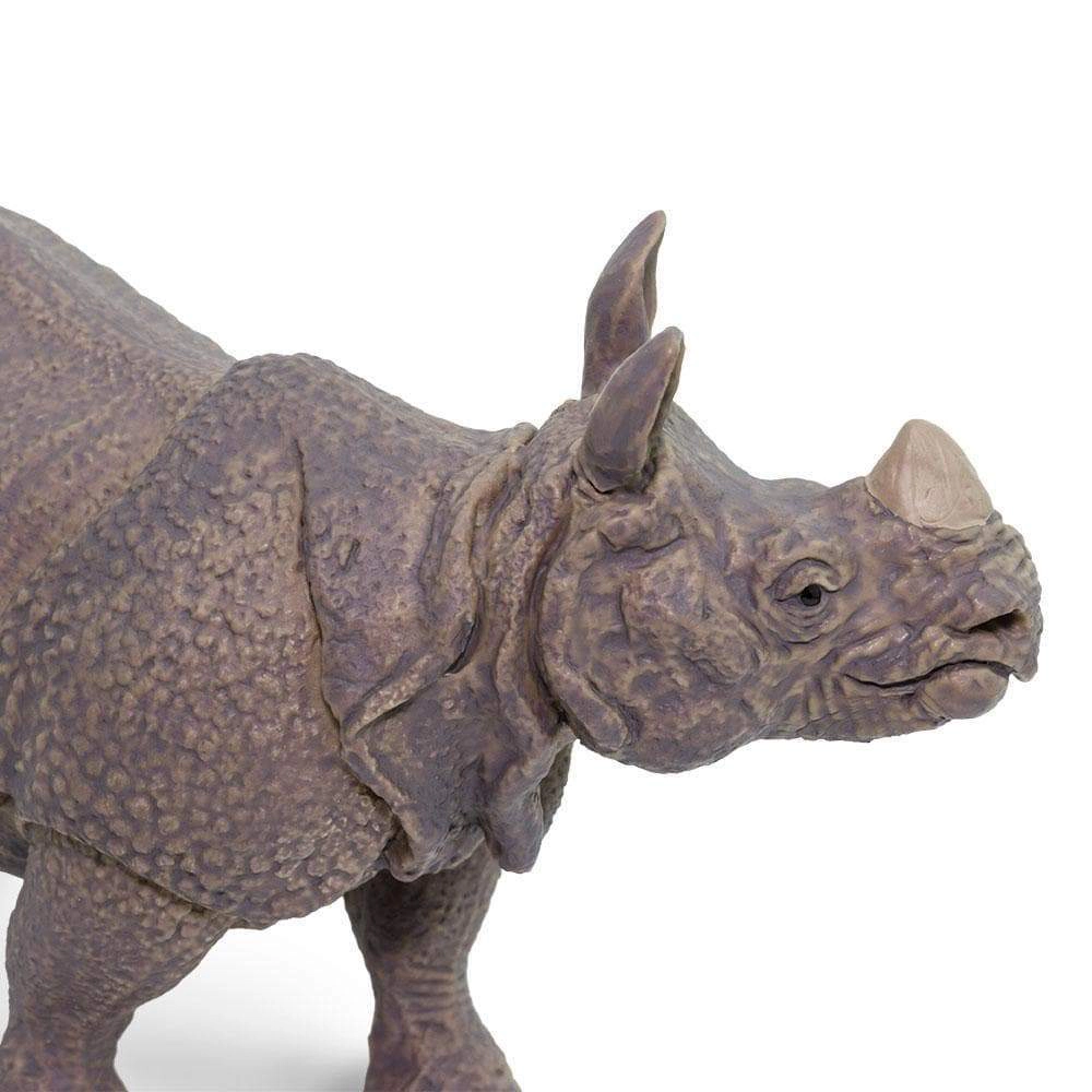 Safari Ltd. - Indian Rhino Kids Toy Figure