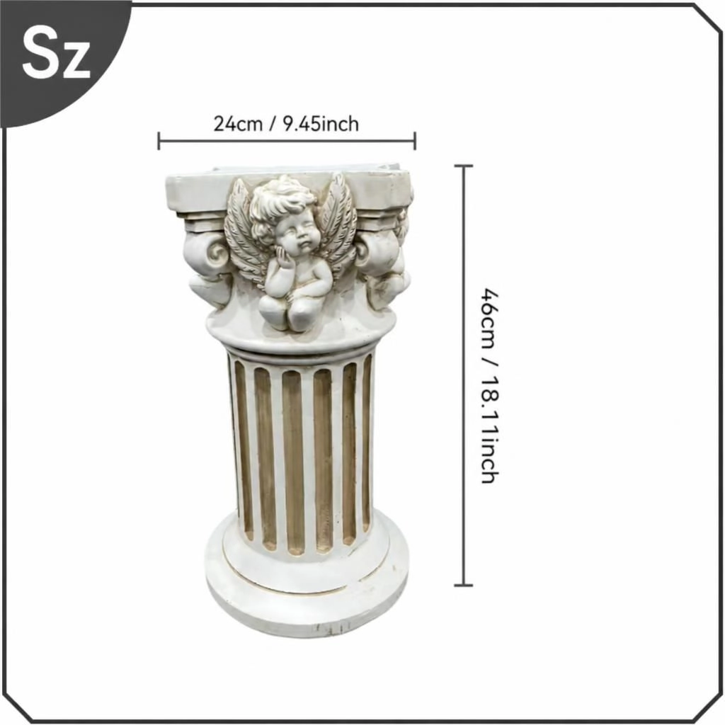 WOW PIONEER Modern Abstract Standing Resin Statue Sculpture for Shelf Table Mantel Display