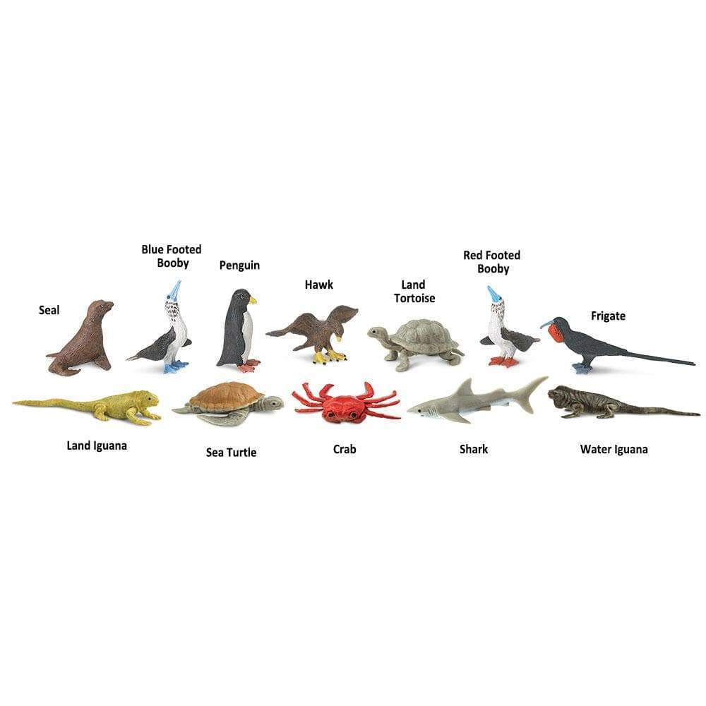 Safari Ltd. - Galapagos Animals TOOB - contains 12 Mini Figurines
