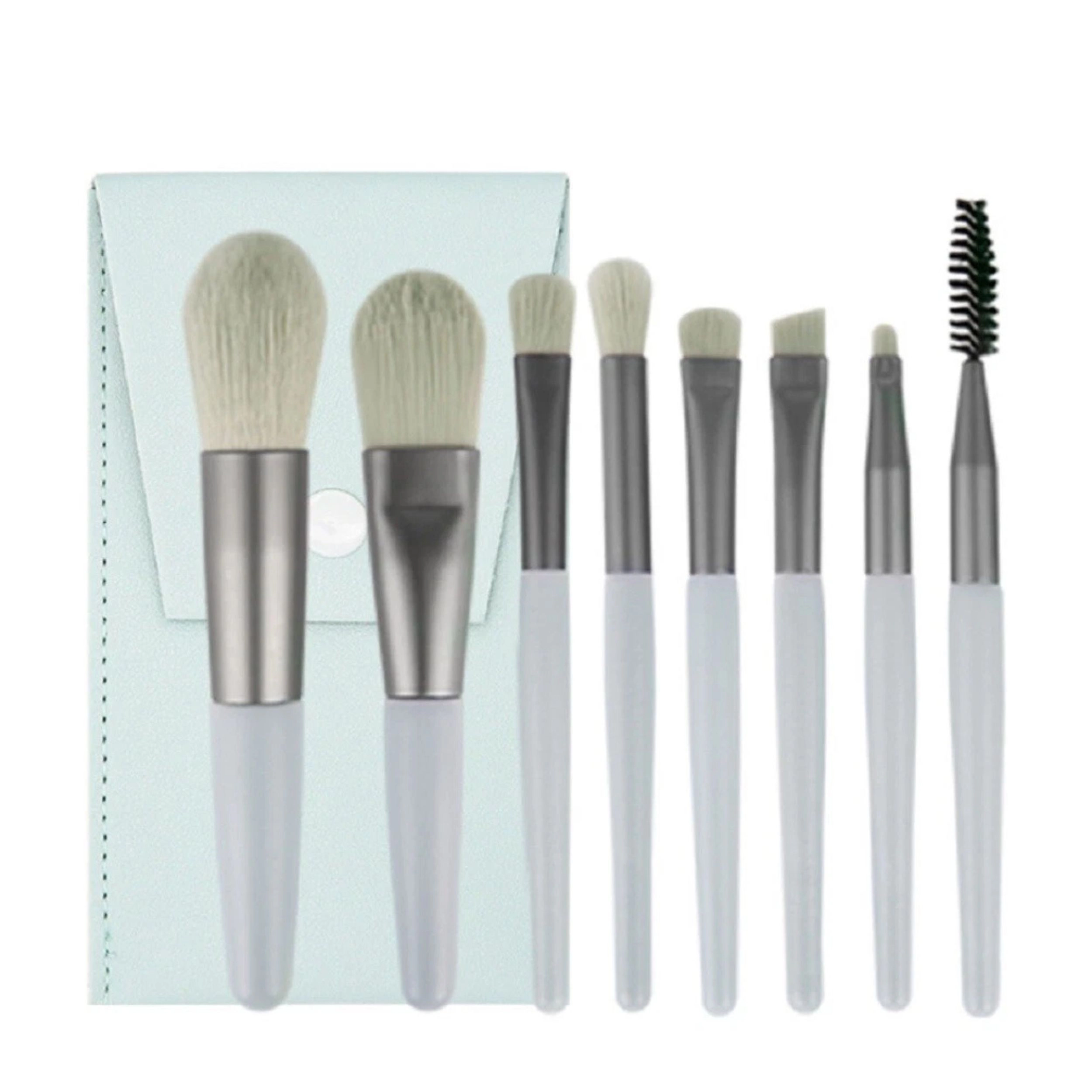 Home Collection Women Pack of 8 Mini Makeup Brush Set