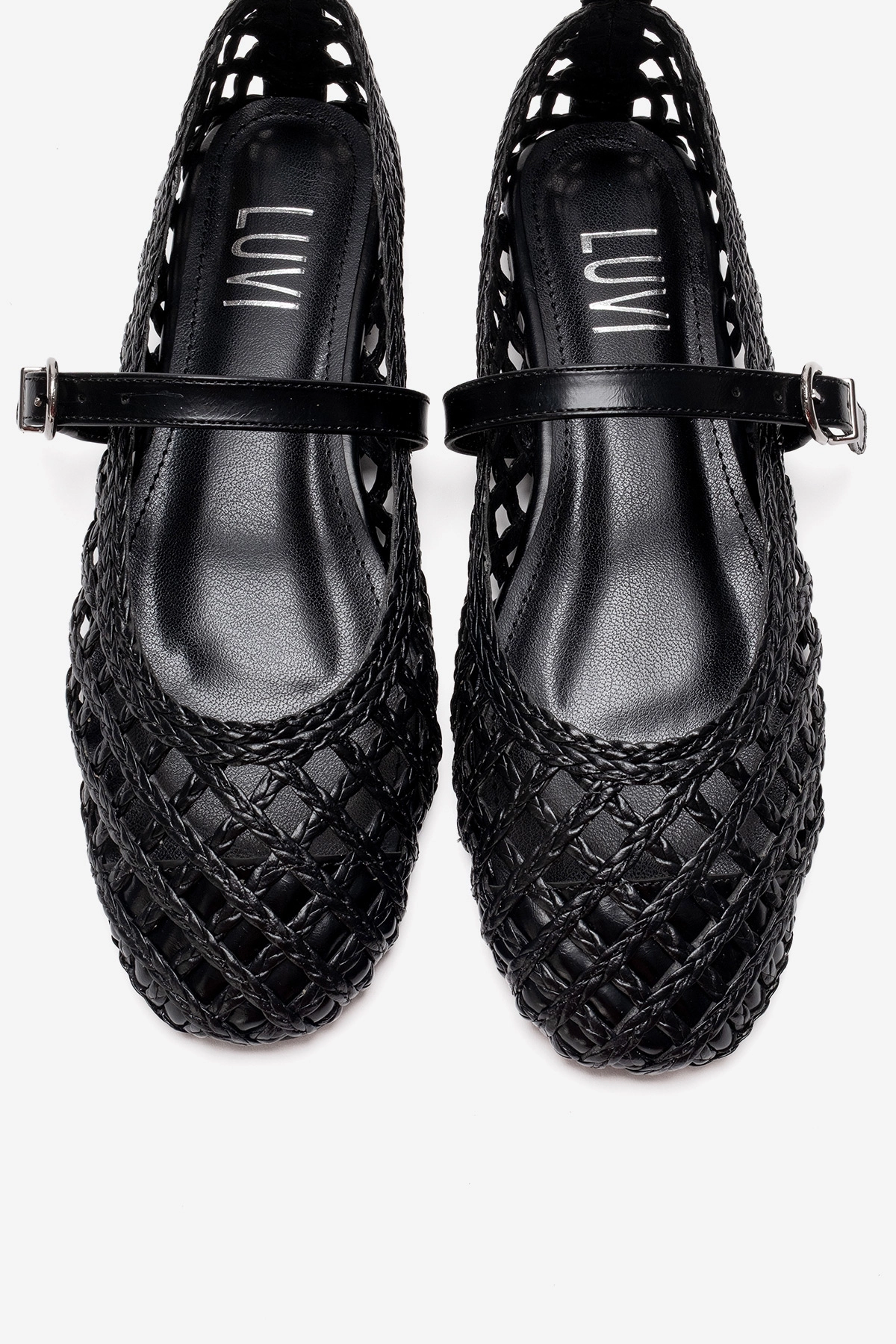 Prologue Shoes Womens Doux Woven Ballet Flat