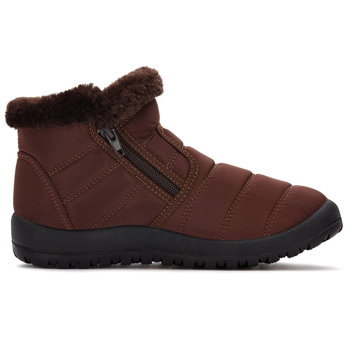 Andrea Winter Fur Booties