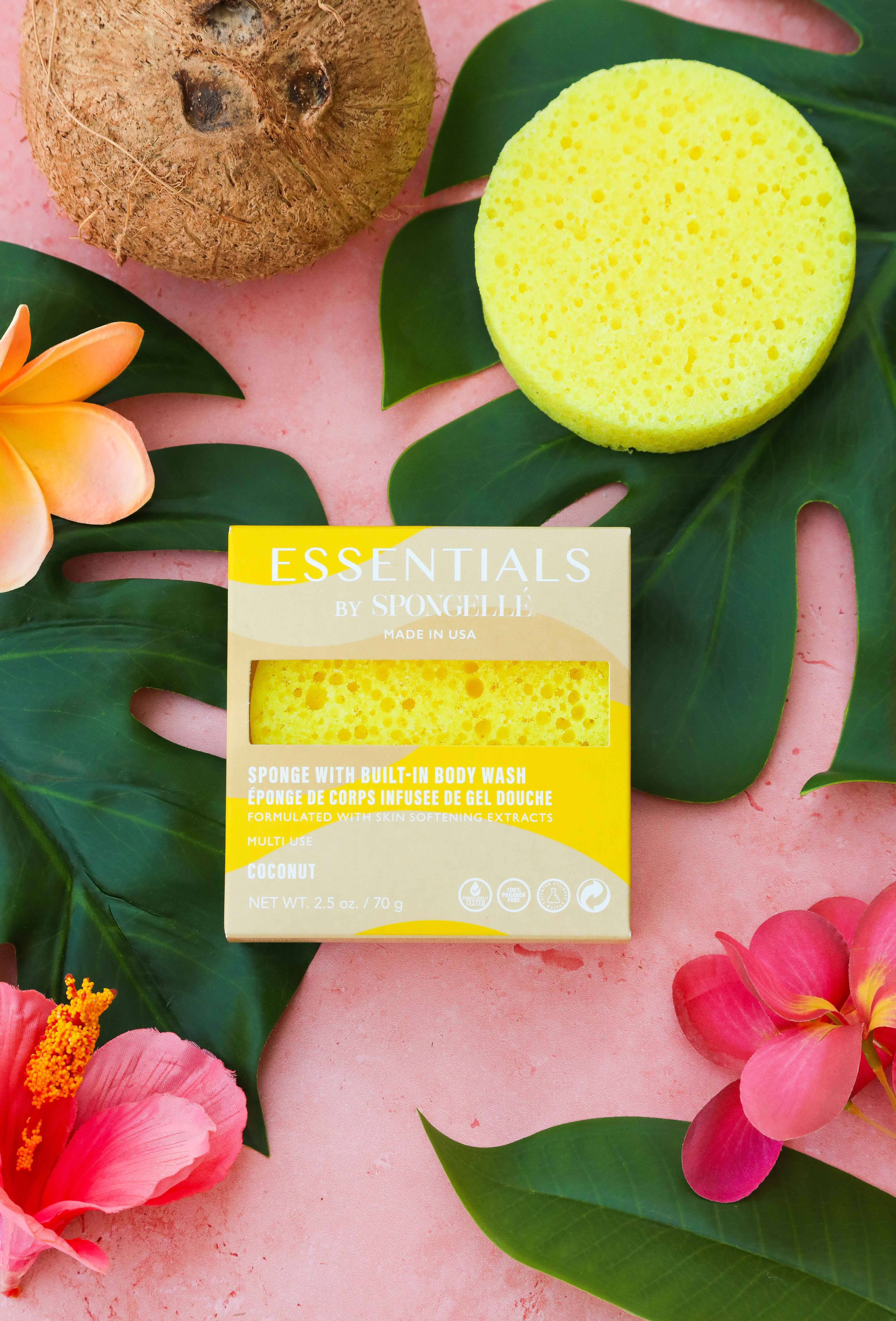 ESSENTIALS BY SPONGELLE - BODY BUFFER - COCONUT