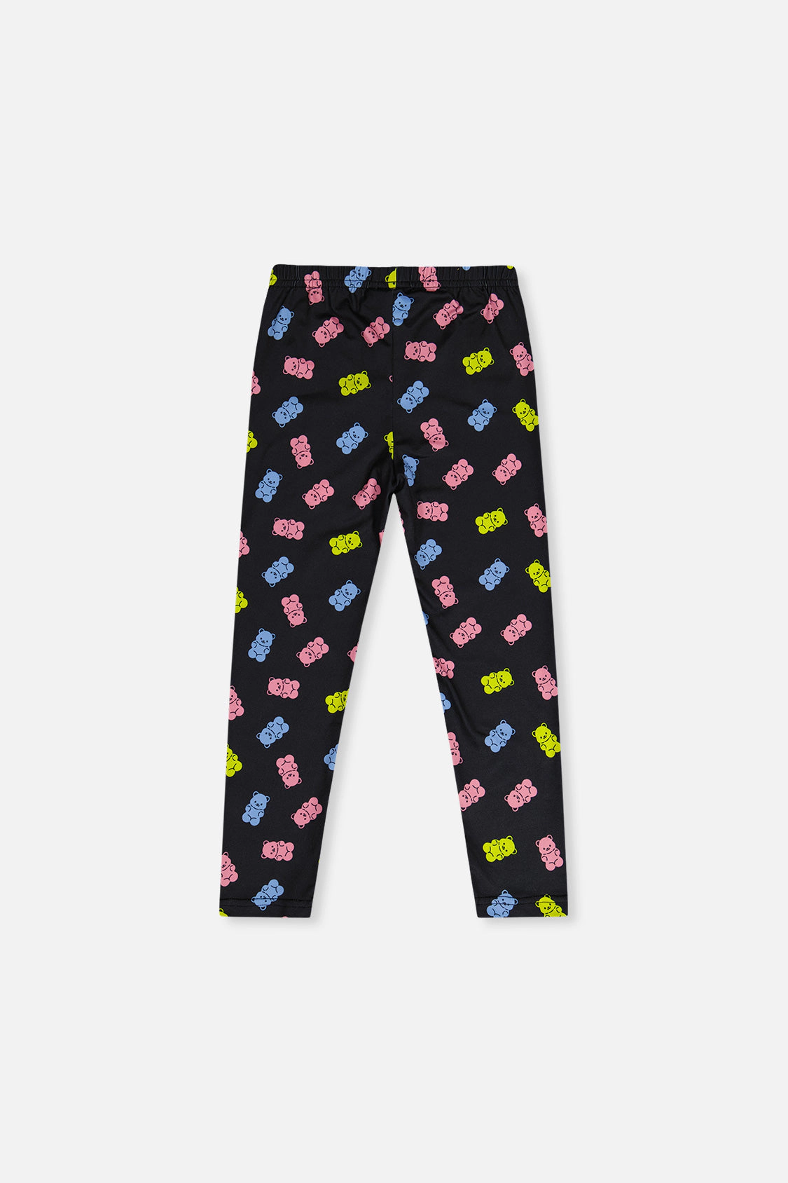 Deux par Girls Gummy Bear Print Elastic-Waist Jersey Leggings
