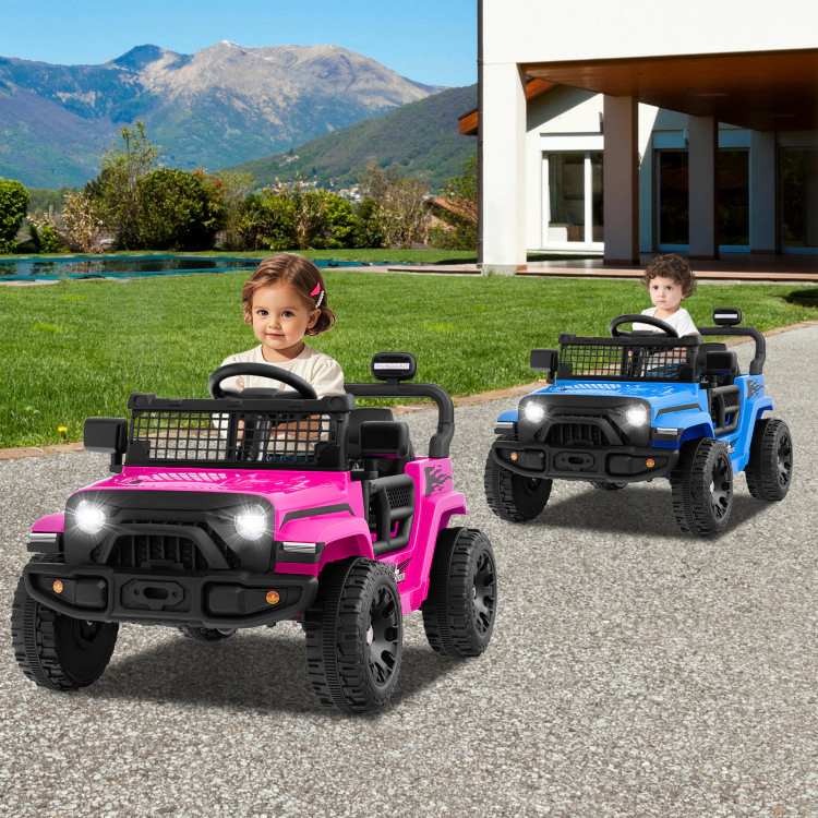 Hivvago 12V Kids Ride on Truck Car Battery Powered Electric Vehicle