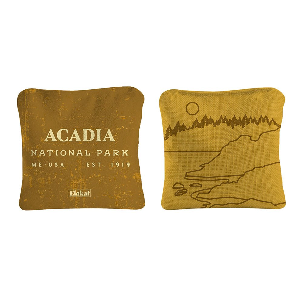 Elakai National Park Durasuede + Turbo Polyglide Pilot Versacraft Cornhole Bags