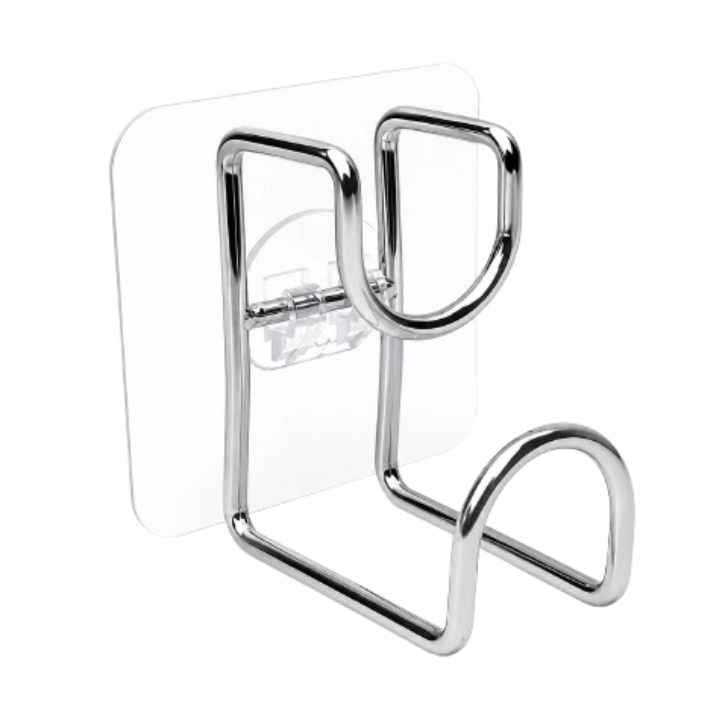 Home Collection Pack of 4 Multifunction Wall Hooks Washbasin Stand Bathroom Towel Holder