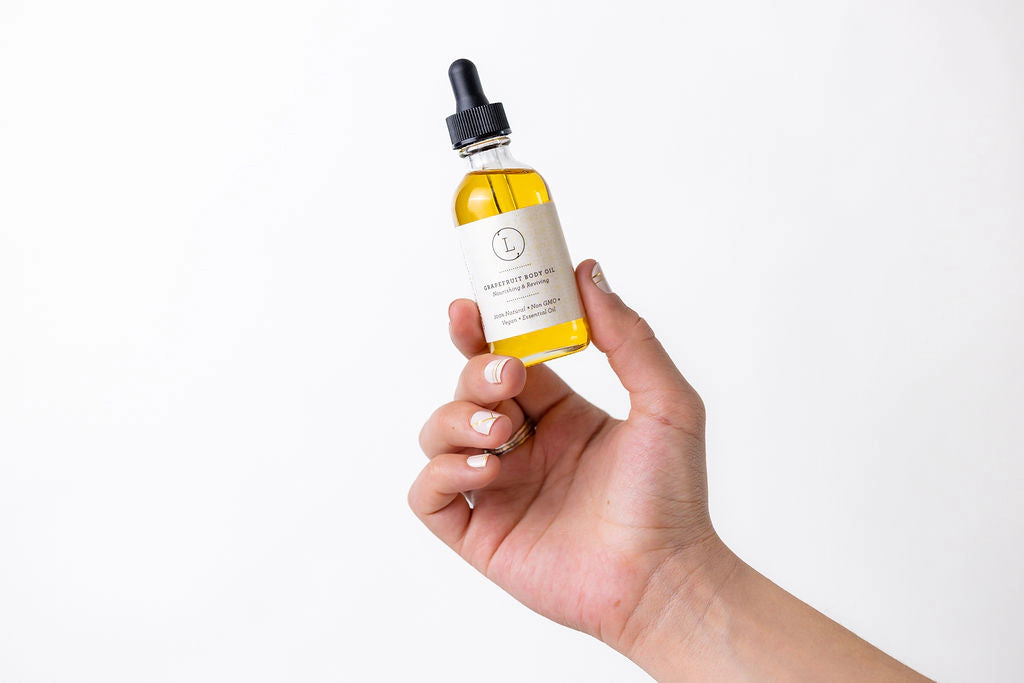 Lizush  Grapefruit Moisturizing Body Oil 2 oz