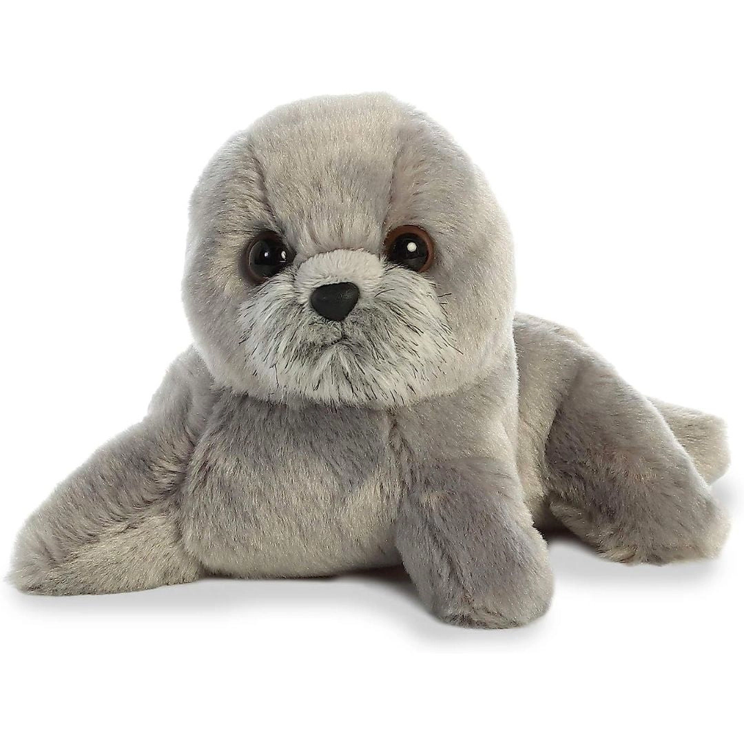 Aurora Mini Flopsie Harpo Seal 8-Inch Stuffed Animal Plush