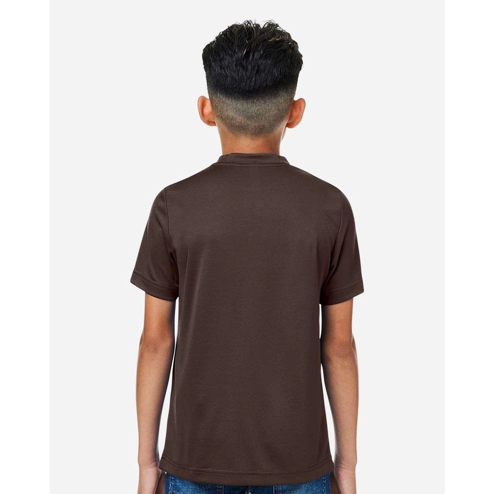 Team 365 Unisex Kids Zone Performance Mesh T Shirt