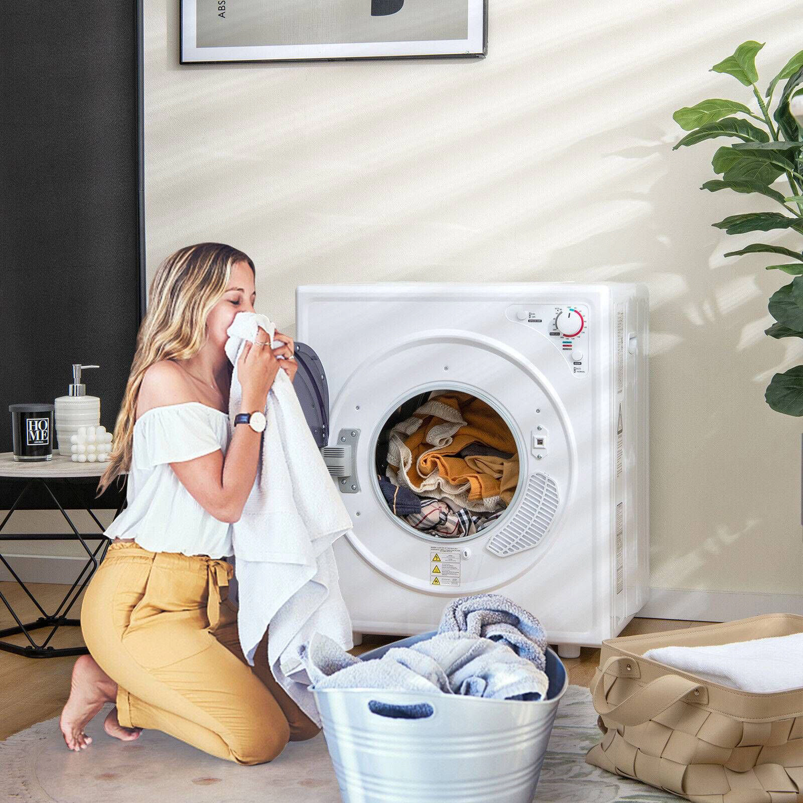 SlickBlue Unisex 13.2 Lbs Portable Electric Clothes Dryer