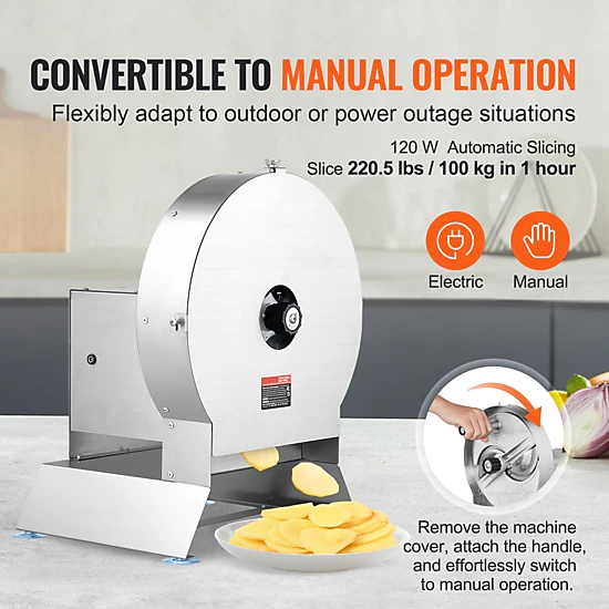 HONGGE Electric Vegetable Slicer Food Cutter