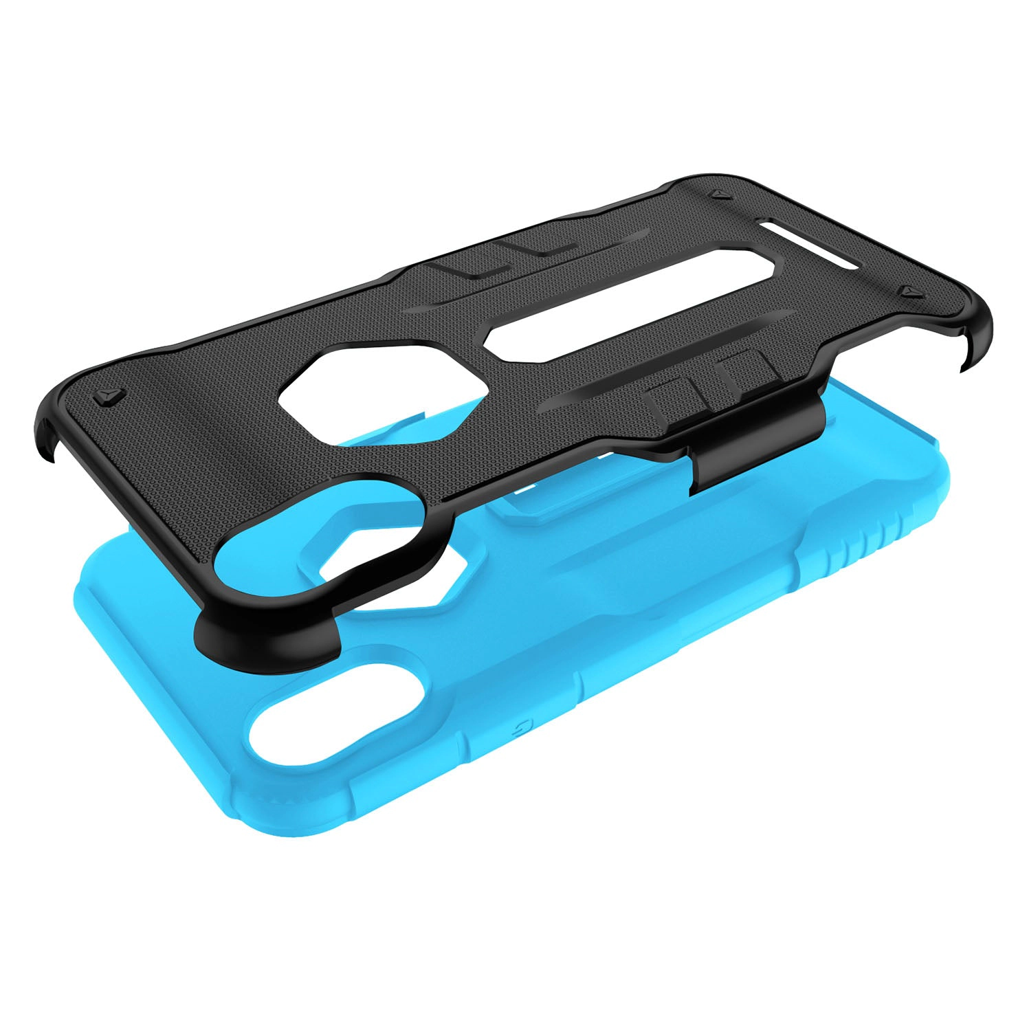 GBruno Dual-Layer Kickstand Case For IPhone X