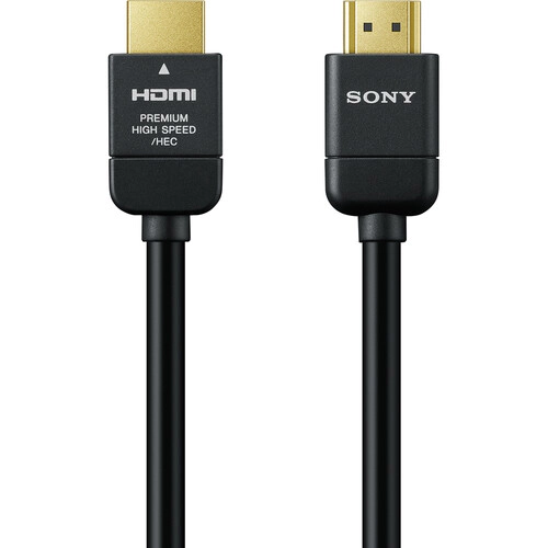 Sony 3.28 ft Slim High-Speed HDMI Cable