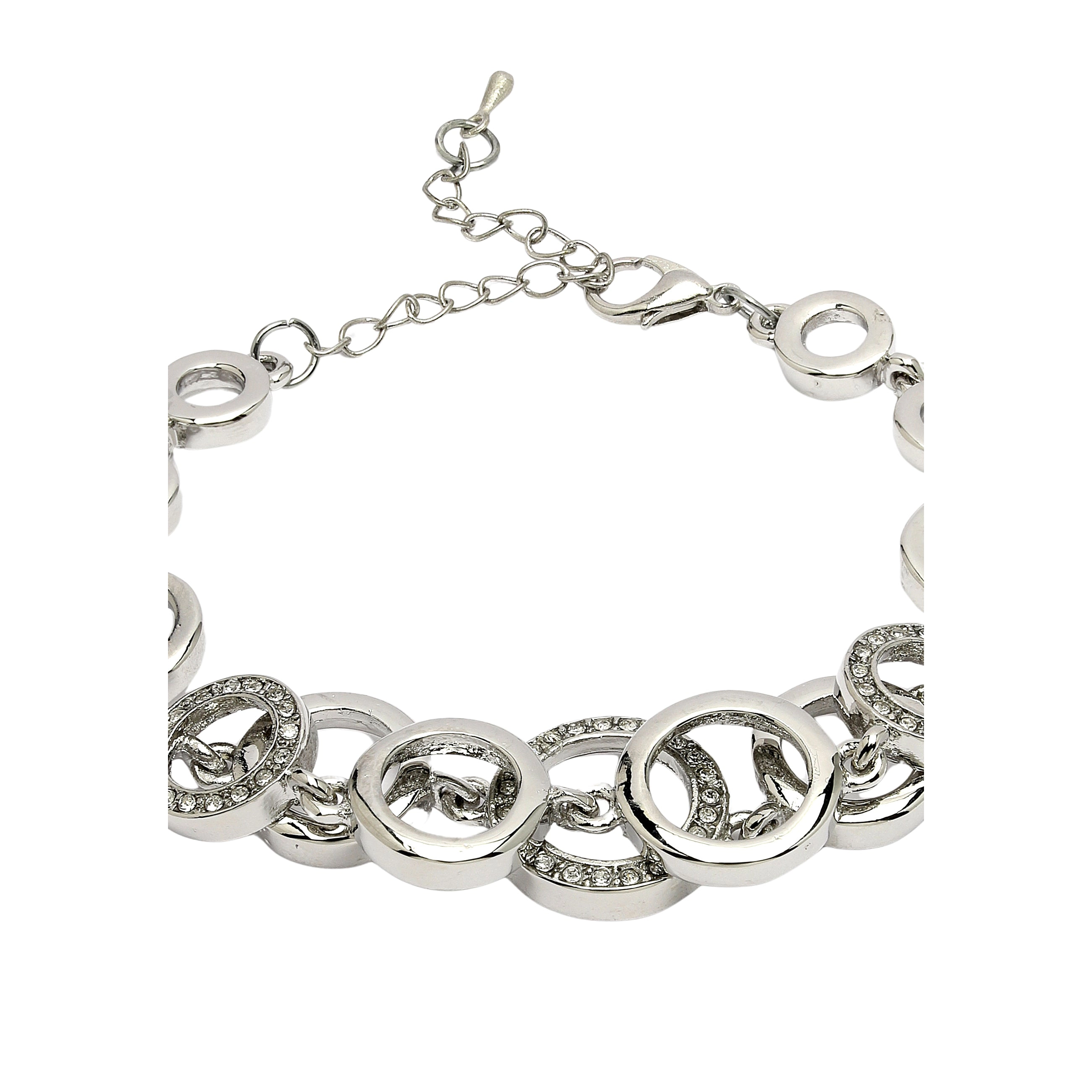 AGP PARIS Womens Diva Collection Elegant Chain Bracelet