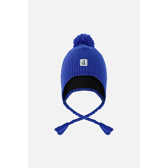 Deux par Deux Boys Winter Peruvian Knit Hat with Pompom