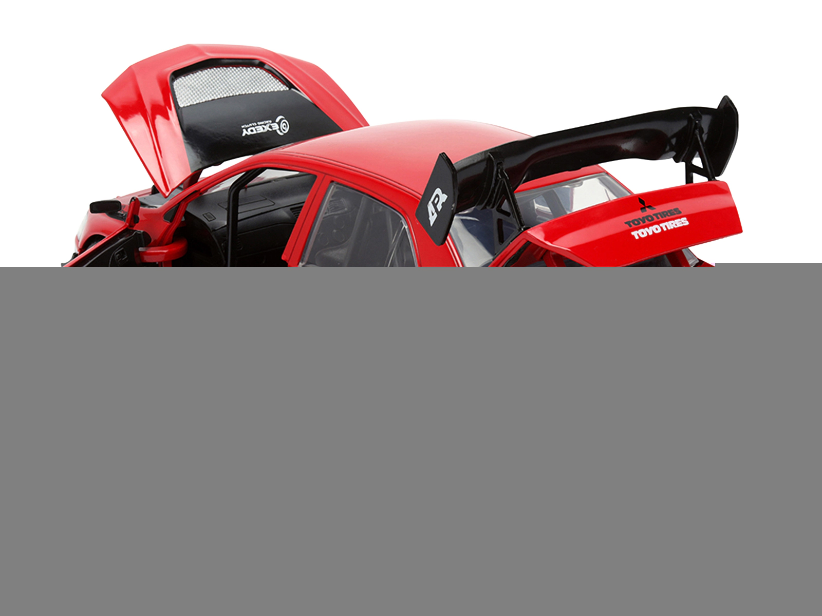 Jada Sean's Mitsubishi Lancer Evolution IX RHD (Right Hand Drive) Red with Graphics "The Fast and the Furious