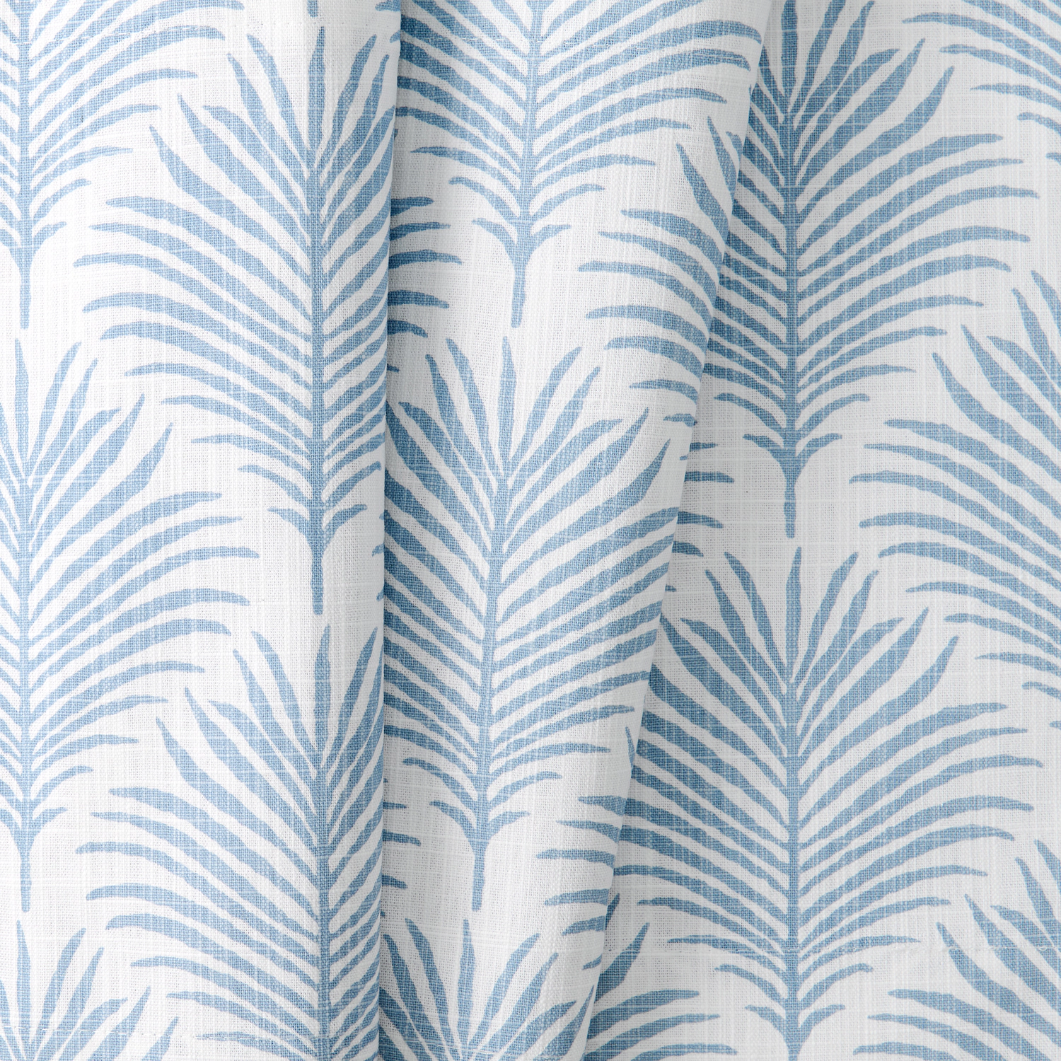 Ellis Curtain Palmetto 100% Cotton Scallop Poly-Cotton Lined Rod Pocket Valance 50" x 16