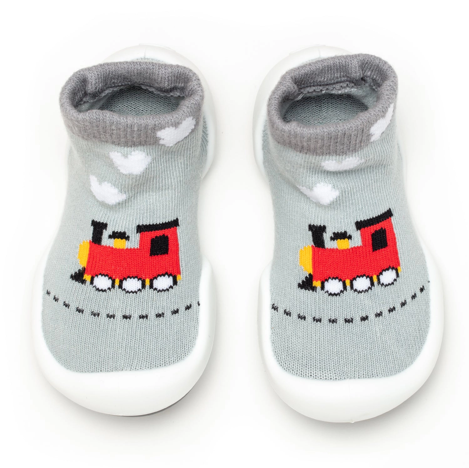 Komuello Toddler Boy First Walk Sock Shoes Train