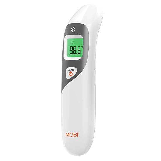 MOBI DualScan Ear & Forehead Bluetooth Digital Thermometer