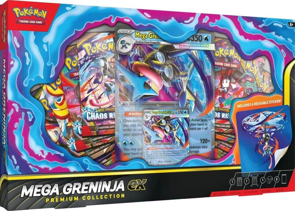 Pokémon Trading Card Game Mega Greninja ex Premium Collection