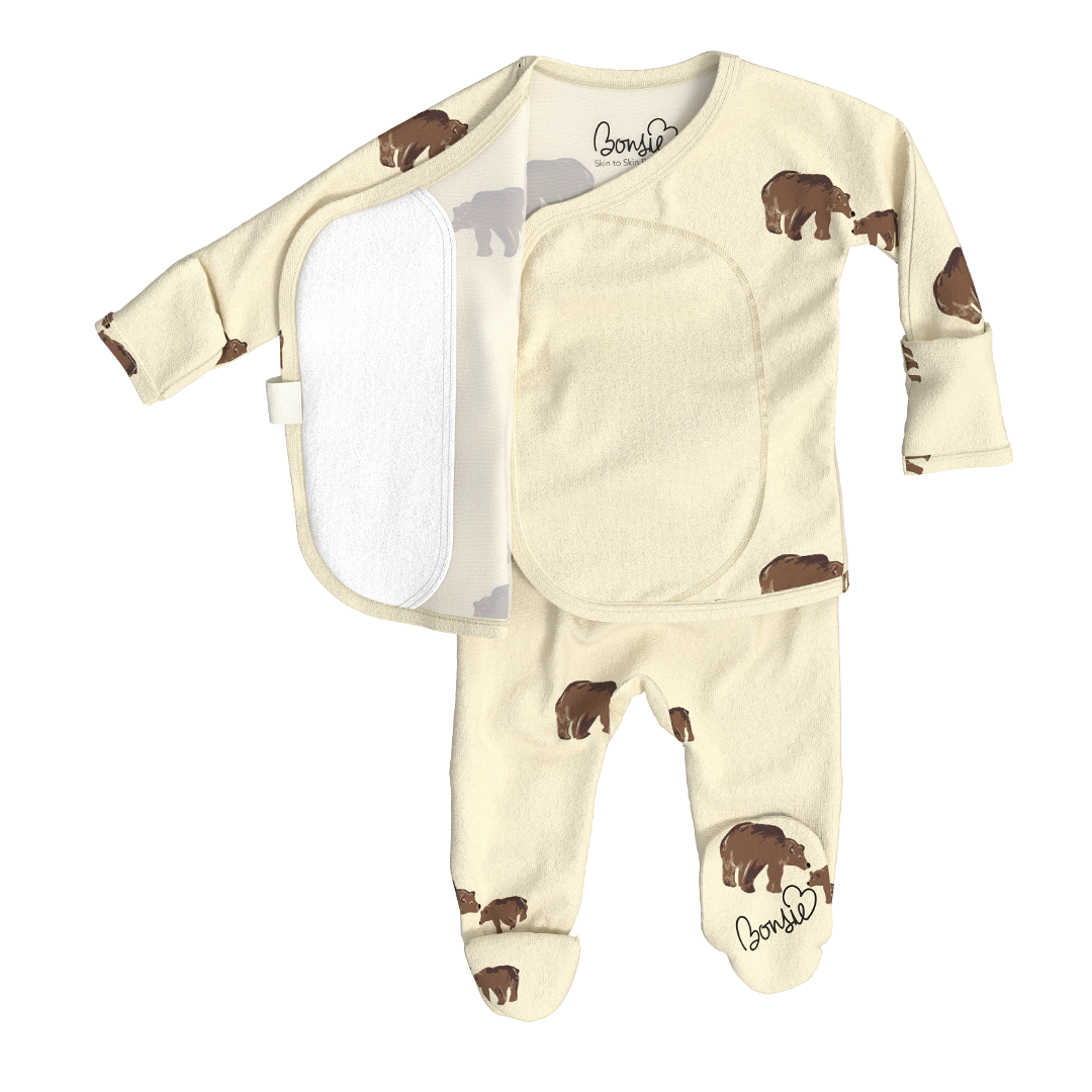 Bonsie Footie - Mama Bear