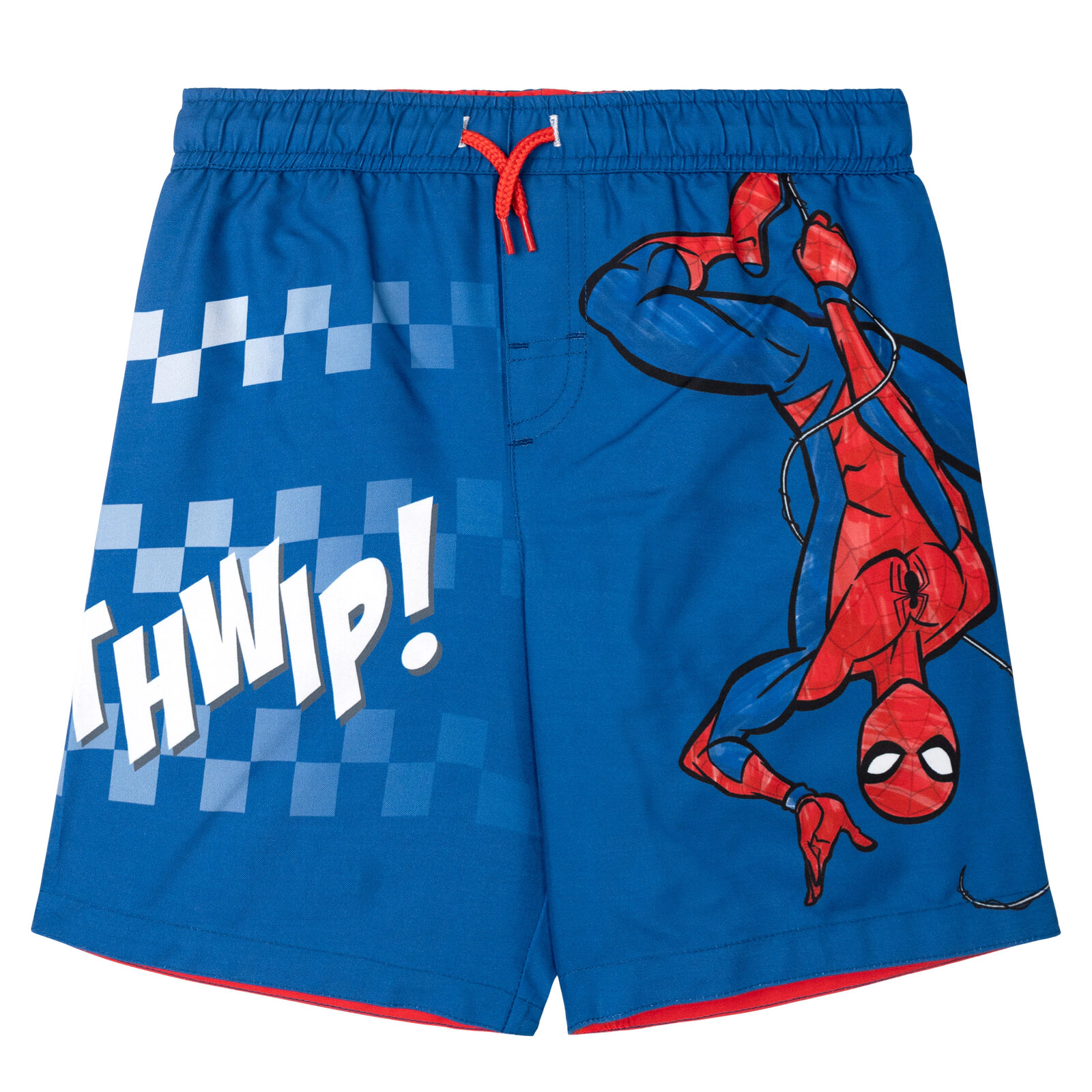 Marvel Spider-Man Boys' Long Sleeve Rash Guard and Swim Trunks Set