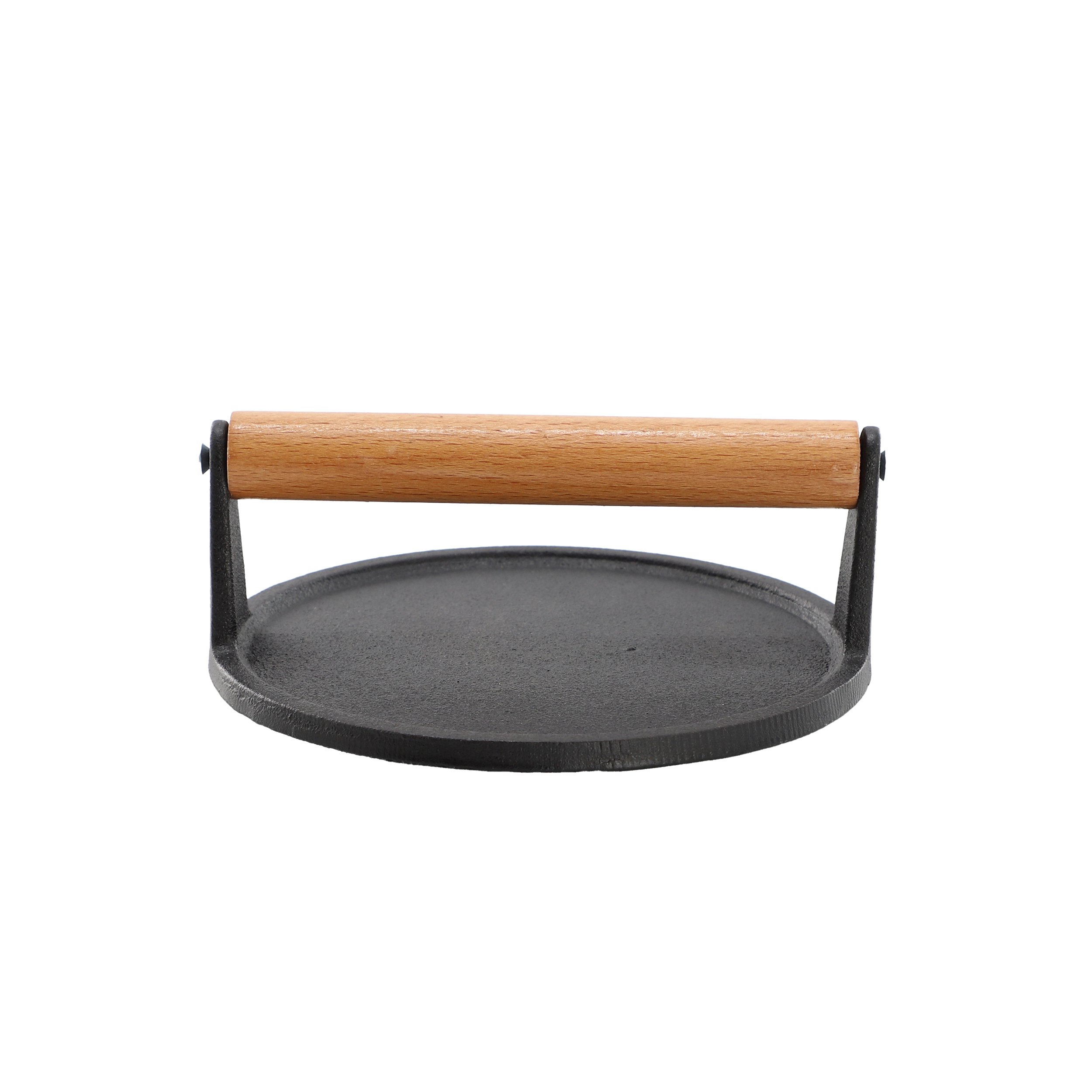 MegaChef 7.5 Inch Round Heavy Duty Cast Iron Grill Press