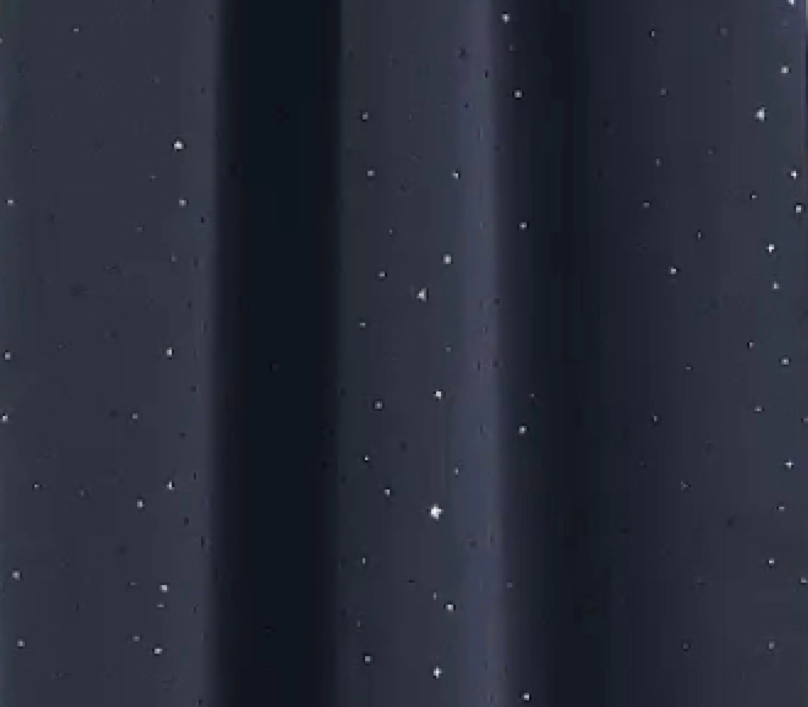 Kate Aurora 2 Piece Juvi Metallic Shooting Stars Room Darkening Rod Pocket Window Curtain Panels