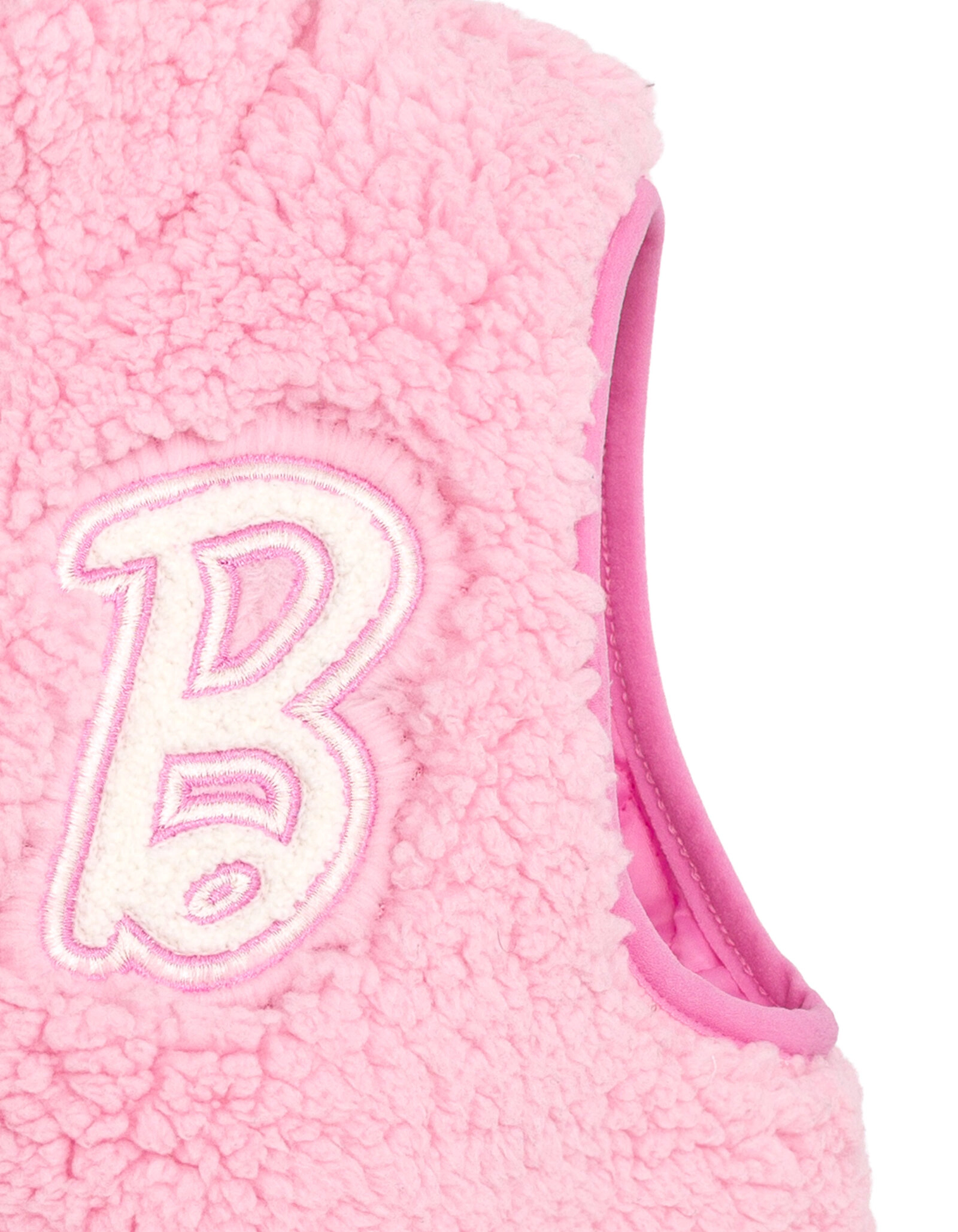 Barbie Girls' Zip-Up Fleece Vest