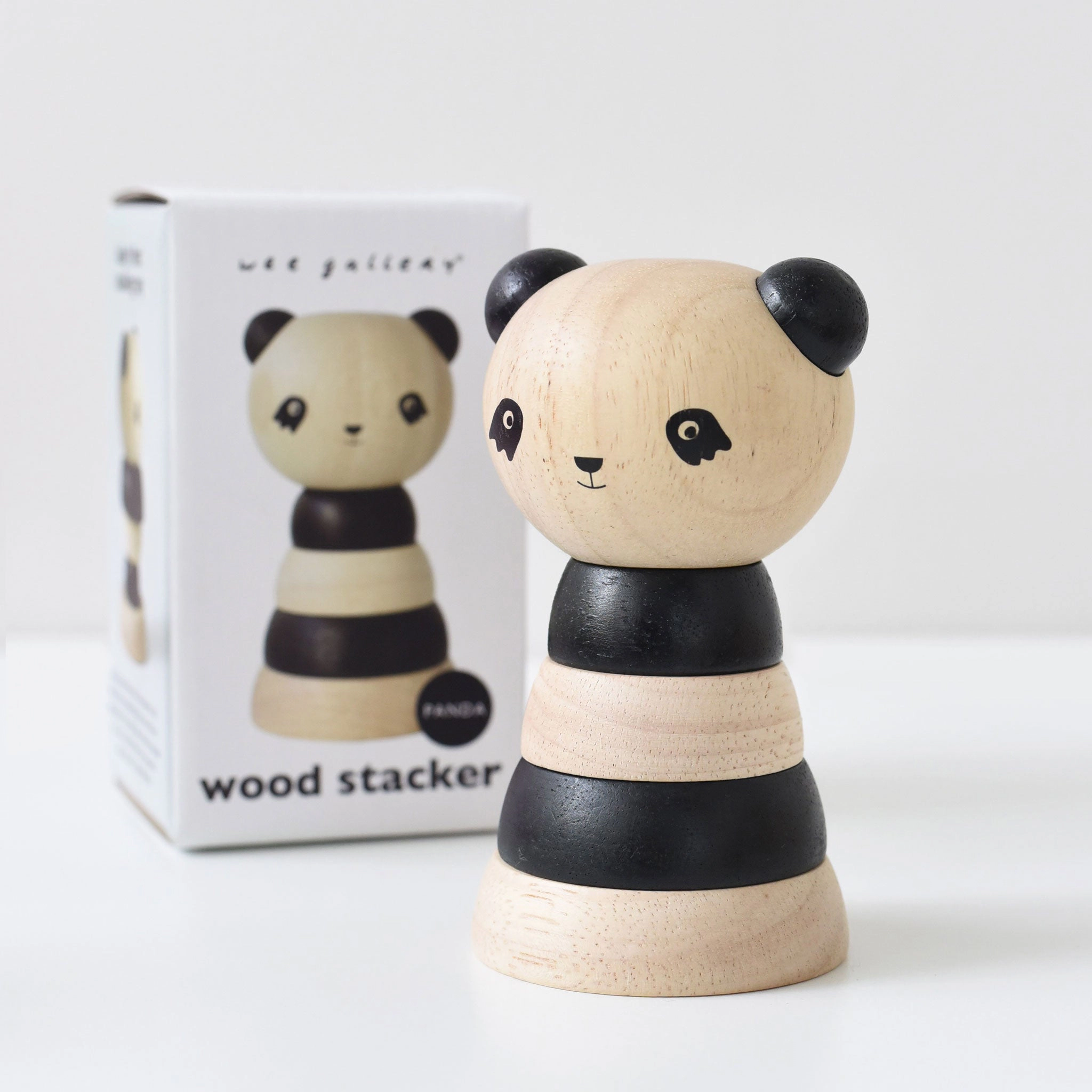 Wee Gallery Wooden Stacker Panda