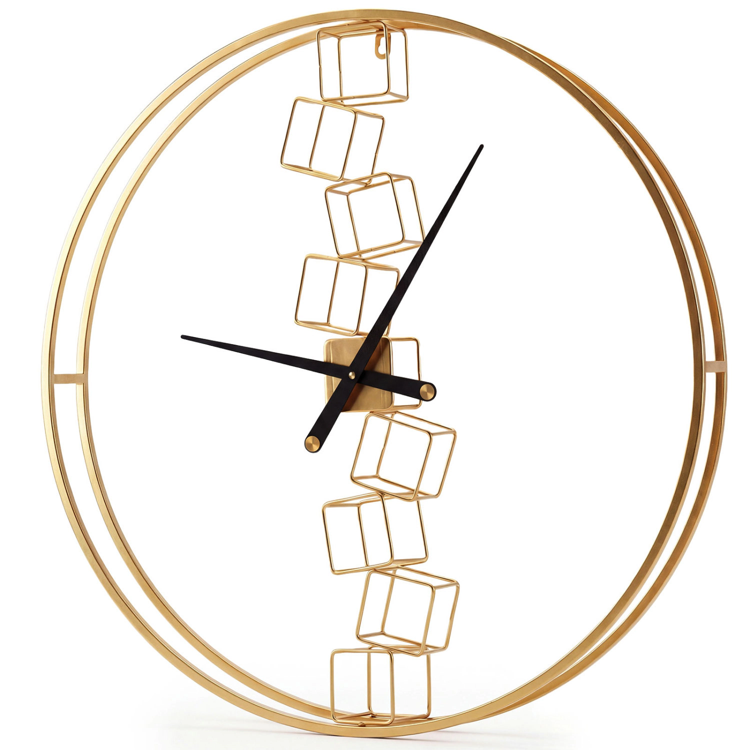 LJG 27 Inch Large Wall Clock for Living Room Bedroom Kitchen